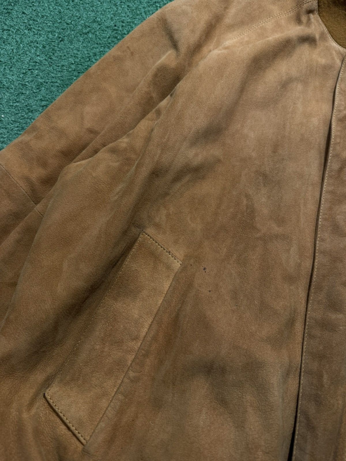 Burberry Burberrys Leather Brown Jacket Vintage 90s Size US XL / EU 56 / 4 - 8 Thumbnail