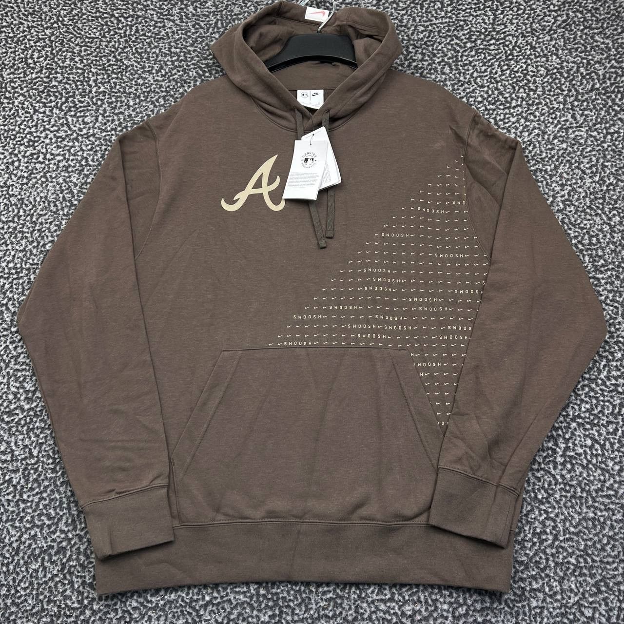Nike Nike Hoodie Men Large Brown Atlanta Braves MLB New L Size US L / EU 52-54 / 3 - 1 Thumbnail