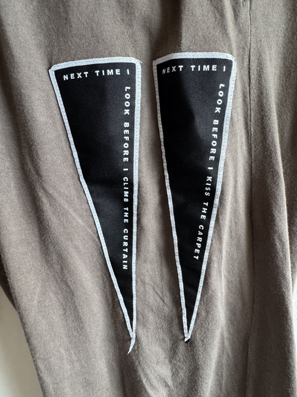 Rick Owens Drkshdw Rick Owens Drkshdw Berlin lyrics sweatpants Size US 32 / EU 48 - 5 Thumbnail