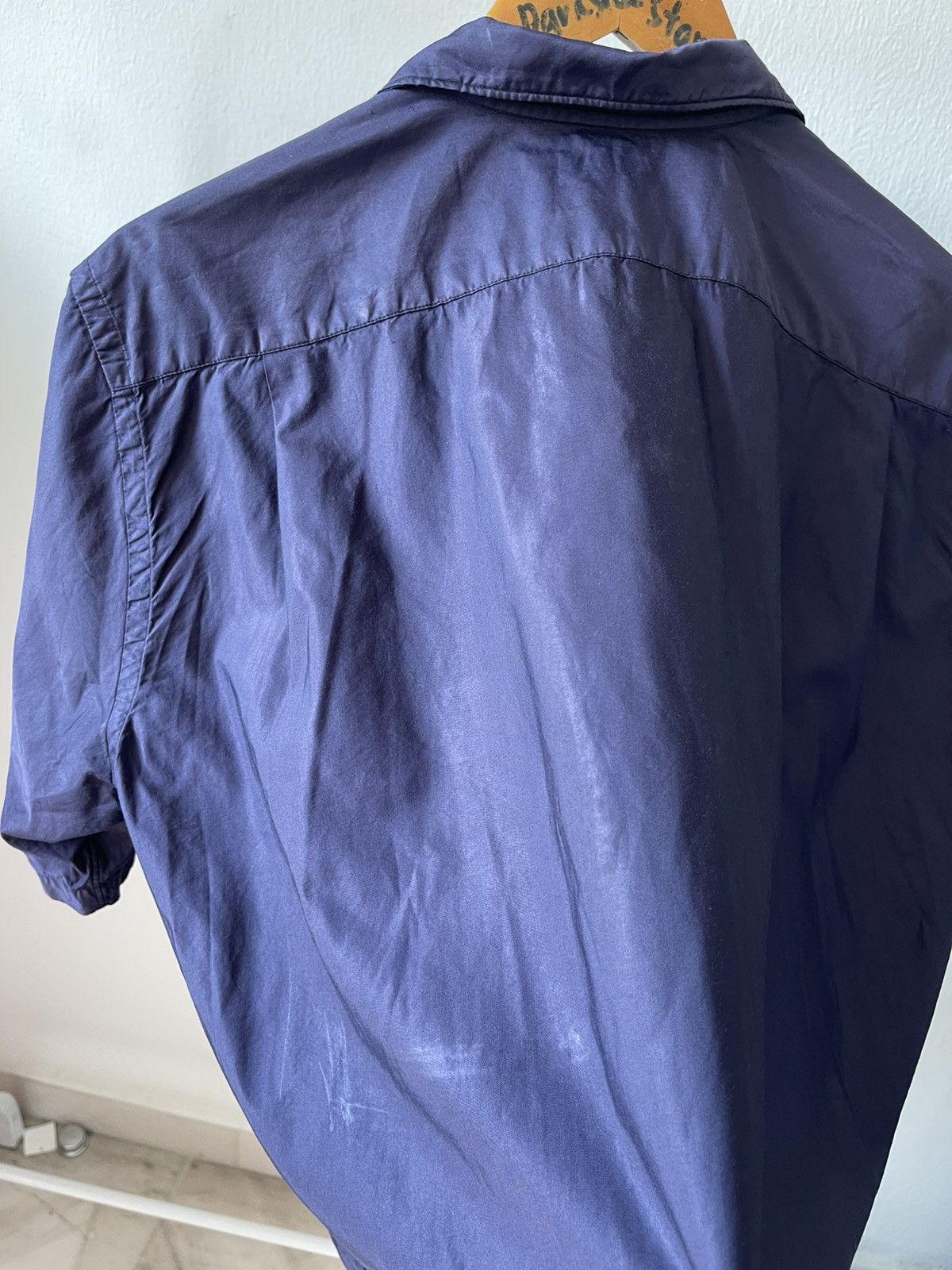 Comme des Garcons Homme 2000 Comme Des Garcons Open Collar Shirt Size US L / EU 52-54 / 3 - 6 Thumbnail