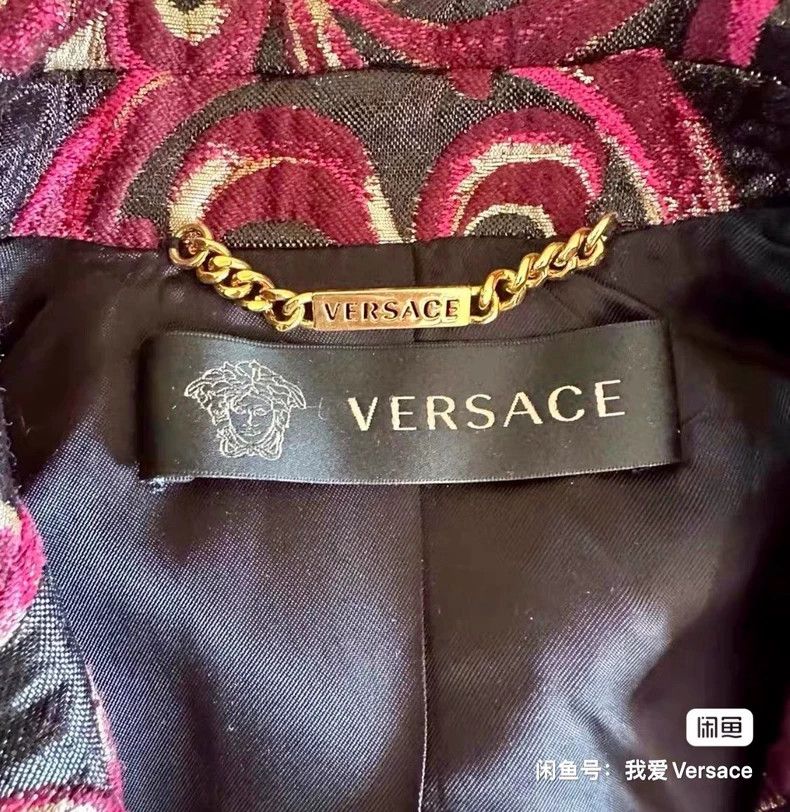 Versace Versace Heavy work embroidered blazer Size M / US 6-8 / IT 42-44 - 5 Thumbnail
