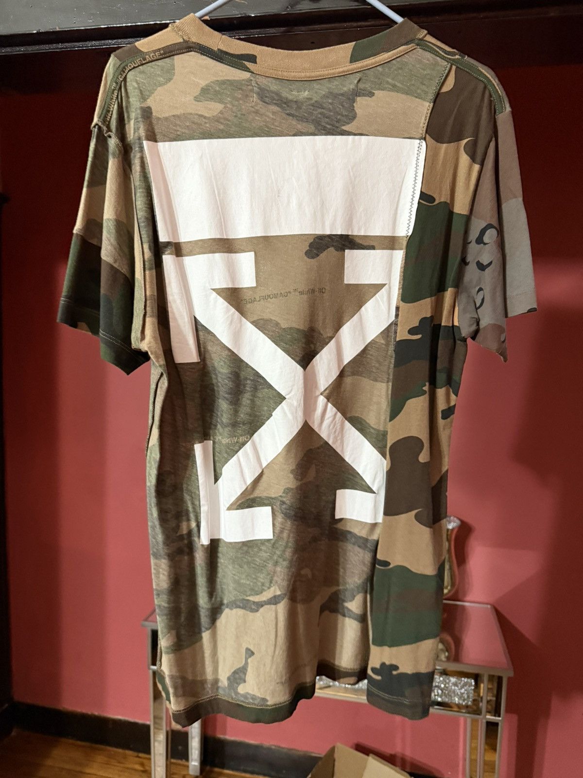 Off-White Off-White Camoflage Tee Size Medium Size US M / EU 48-50 / 2 - 4 Thumbnail
