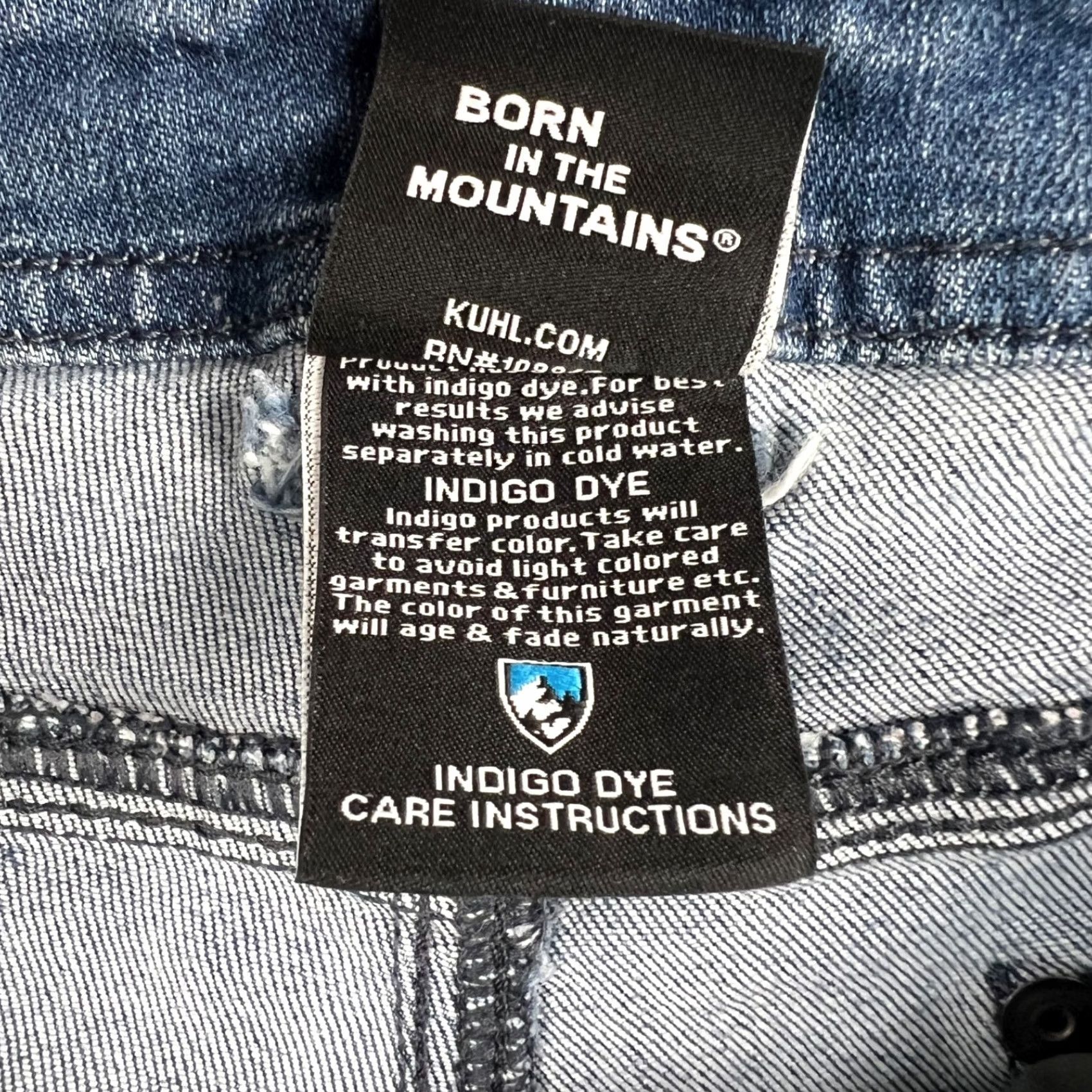 Denime KUHL Klassik Jeans Stretch Denim Pants 40x32 Mens Blue Indigo Hiking Outdoors Regular Straight 5-Pocket Denim Rise Mid Blue Mens Jeans Size US 40 / EU 56 - 4 Thumbnail
