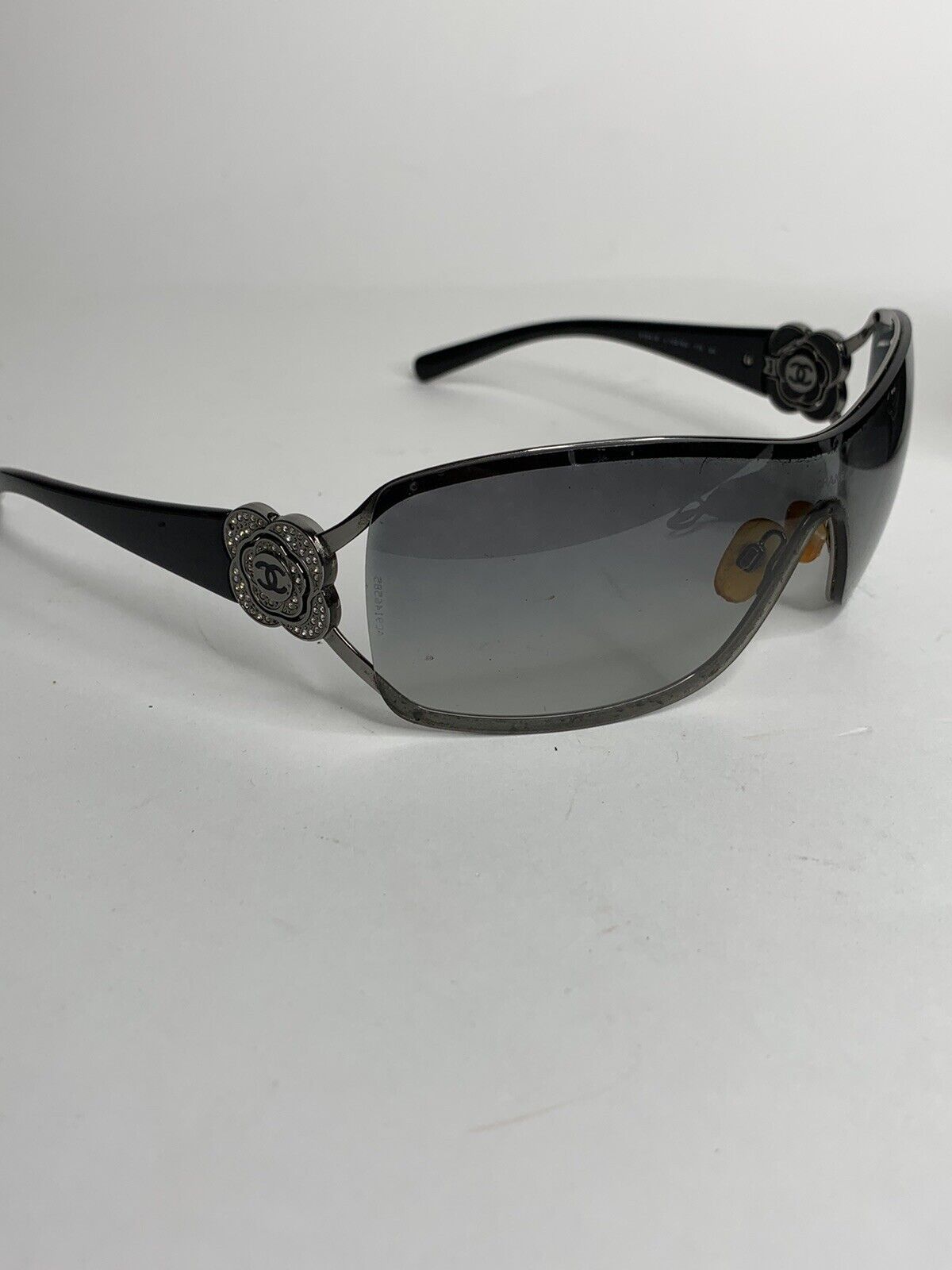 Chanel CHANEL SUNGLASSES 4164 Rhinestone 4017 Mask RI904 Size ONE SIZE - 4 Thumbnail