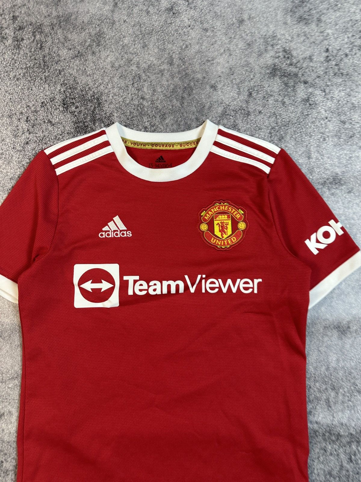 Adidas Adidas Manchester United Ronaldo Soccer Jersey Blokecore XS Size US XS / EU 42 / 0 - 4 Thumbnail