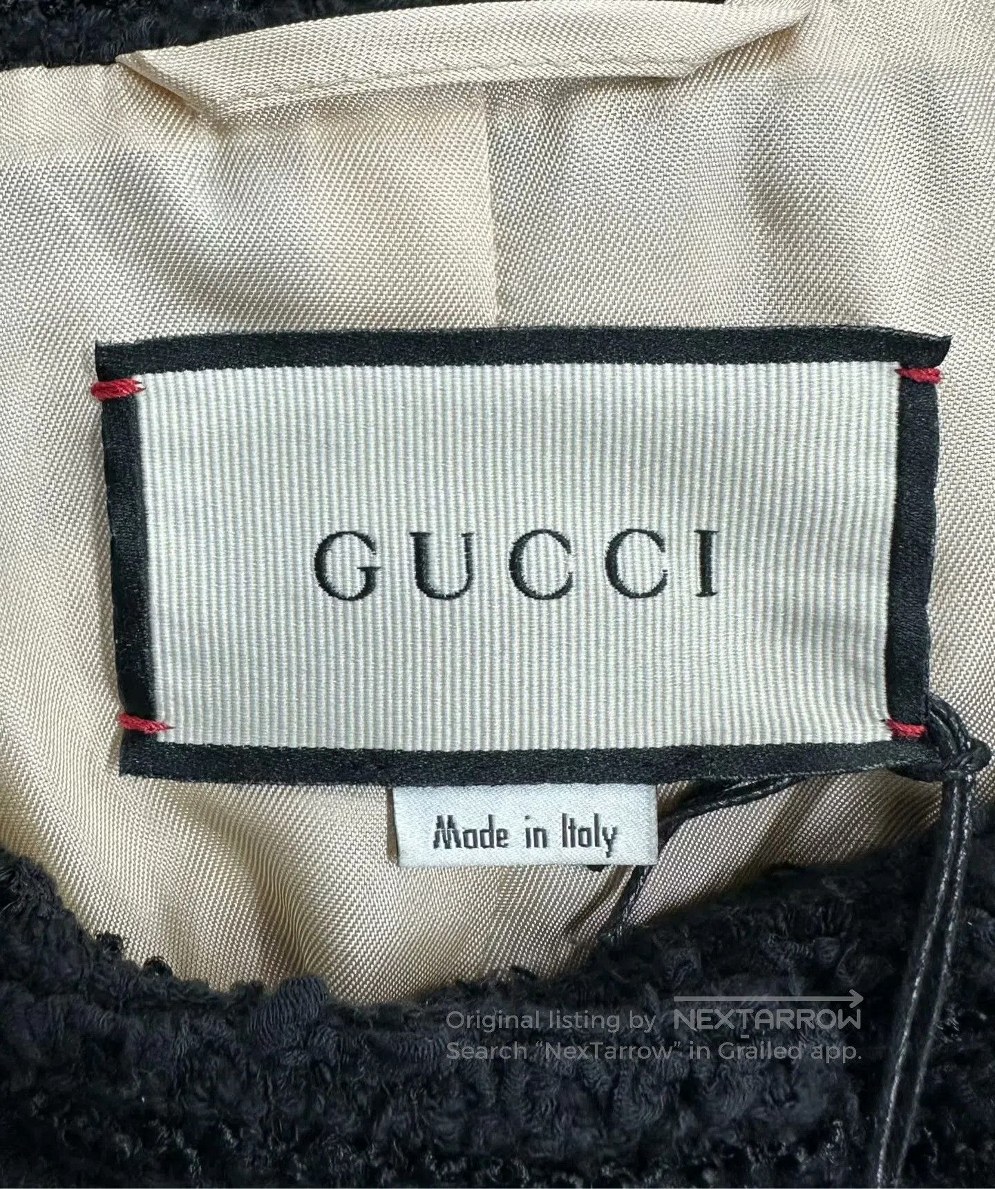 Gucci Guicci Black and White Classic Double G Monogram Printed T Size XS / US 0-2 / IT 36-38 - 3 Thumbnail
