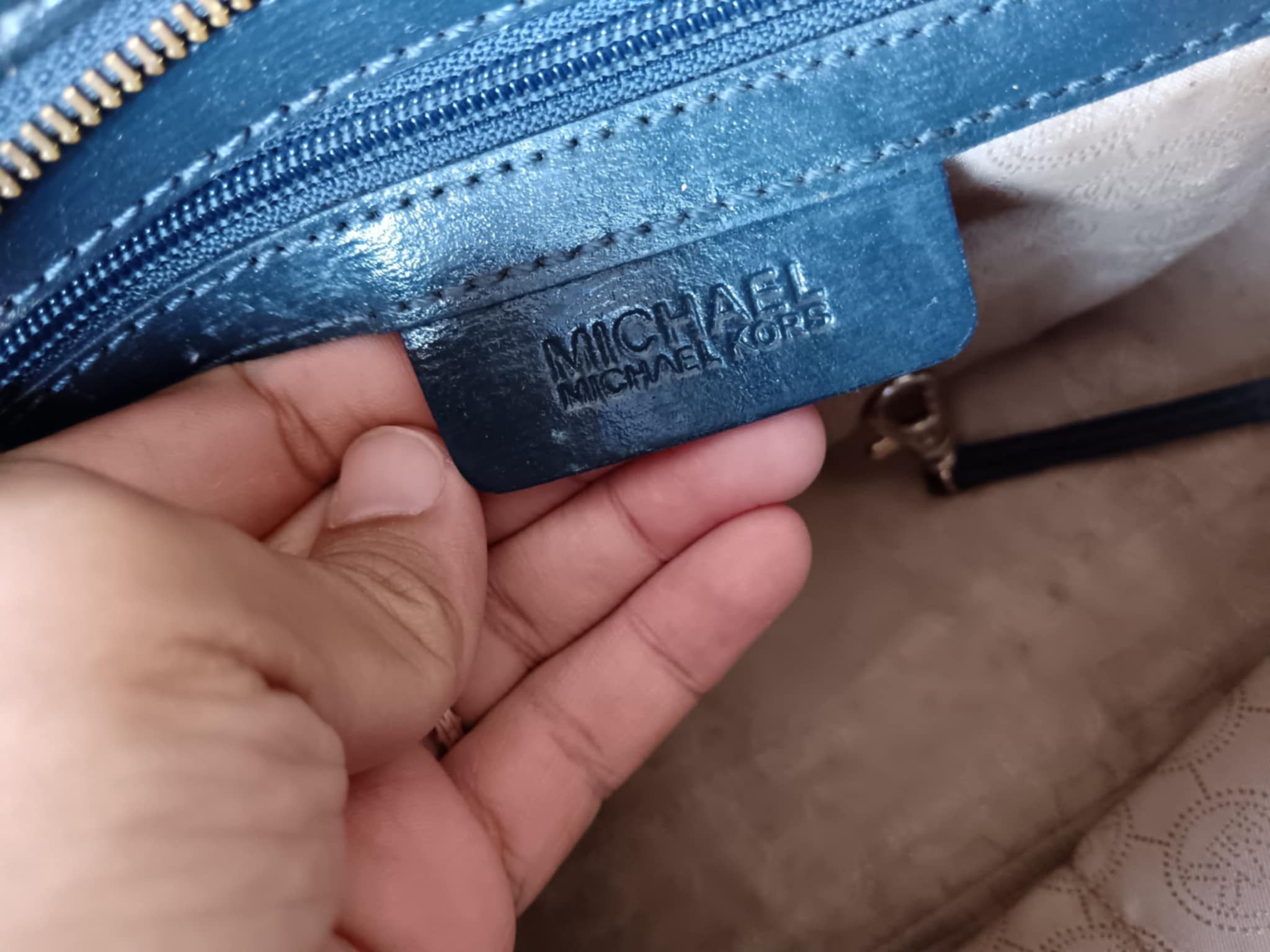 Designer × Michael Kors × Vintage RARE Vintage Micheal Kors Hand Bag Size ONE SIZE - 10 Thumbnail