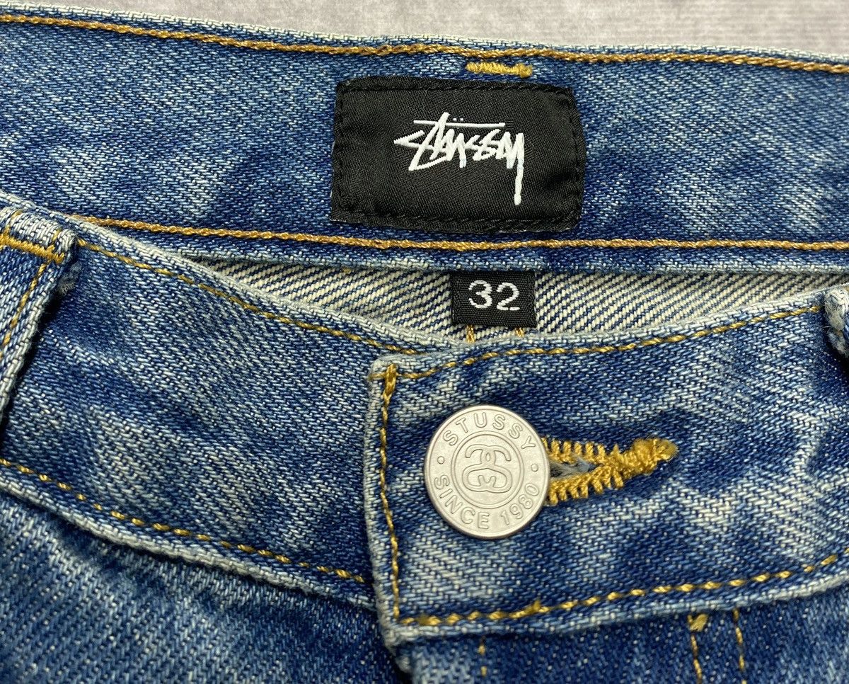 Stussy Stussy New Classic Jeans Light Wash Denim Size US 32 / EU 48 - 2 Thumbnail