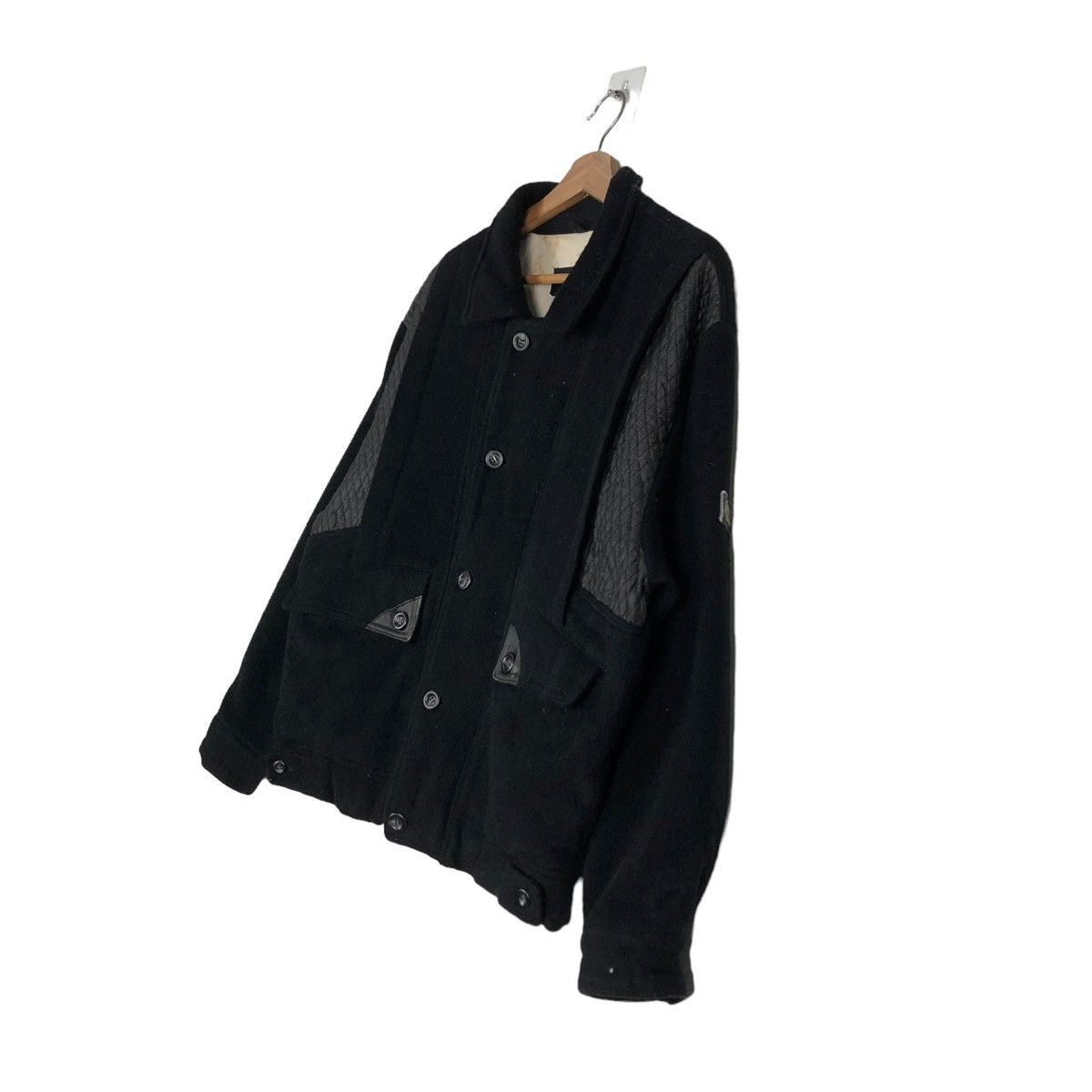 Hysteric Glamour 🔥PARACHUTE BIKER BODNAGE BOMBER JACKET JERICHO BIG LOGO Size US M / EU 48-50 / 2 - 2 Thumbnail