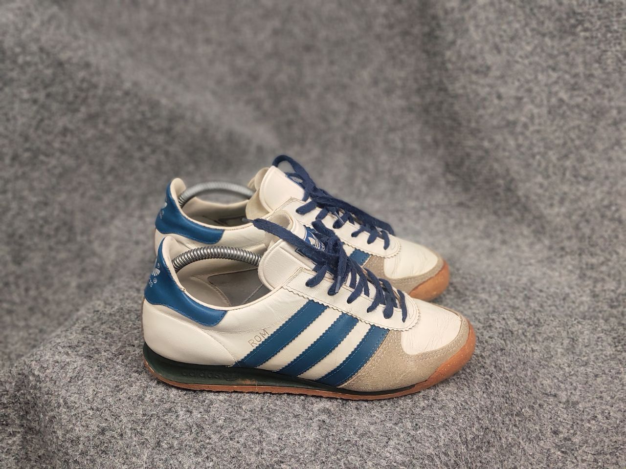 Adidas Rare Vintage 70's Adidas ROM Leather Sneakers Yugoslavia Size US 6 / EU 39 - 6 Thumbnail