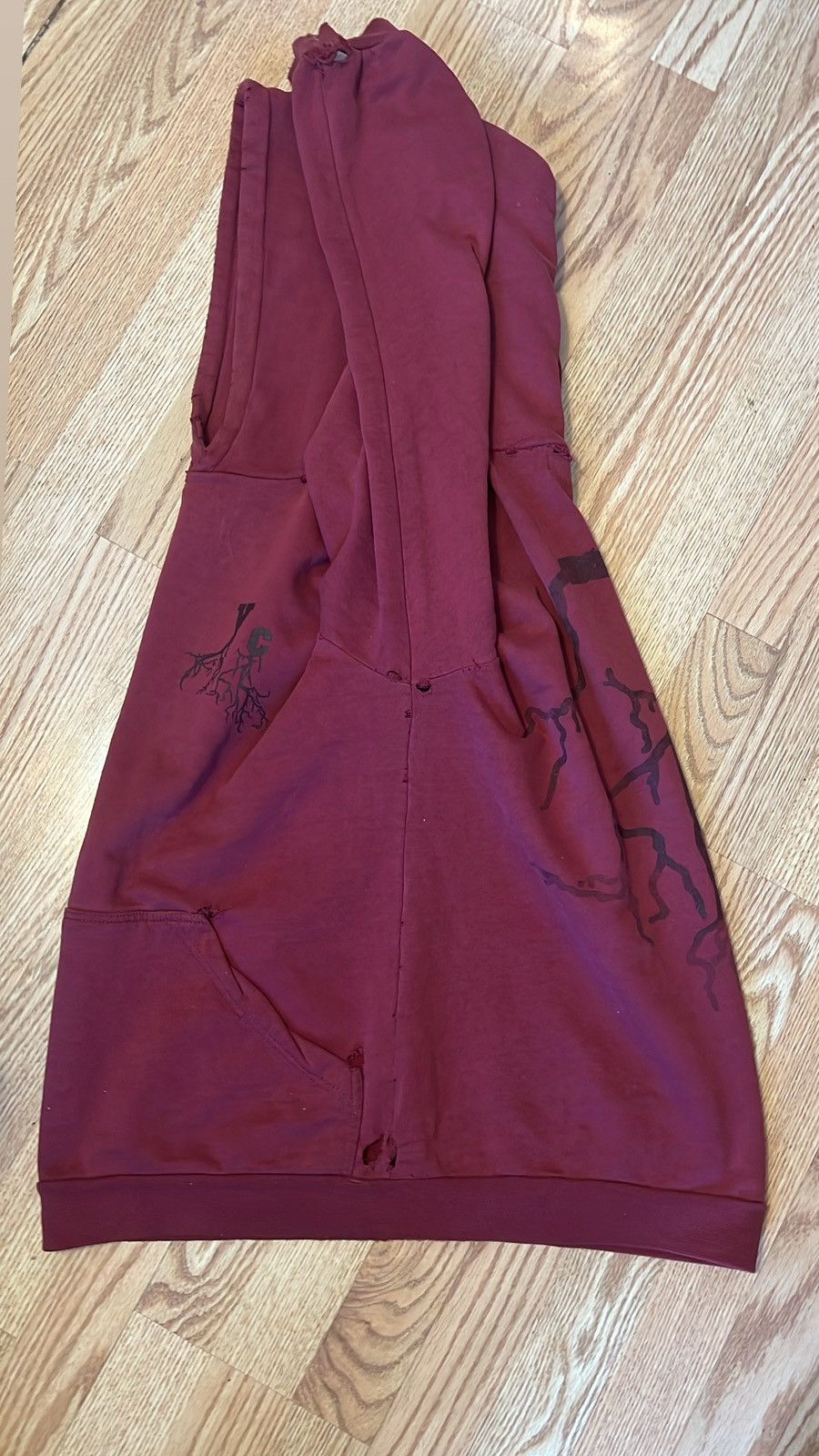 Raf Simons × Raf by Raf Simons Raf Simons AW2002 Virginia Creeper “Roots” Hoodie Size US M / EU 48-50 / 2 - 5 Thumbnail