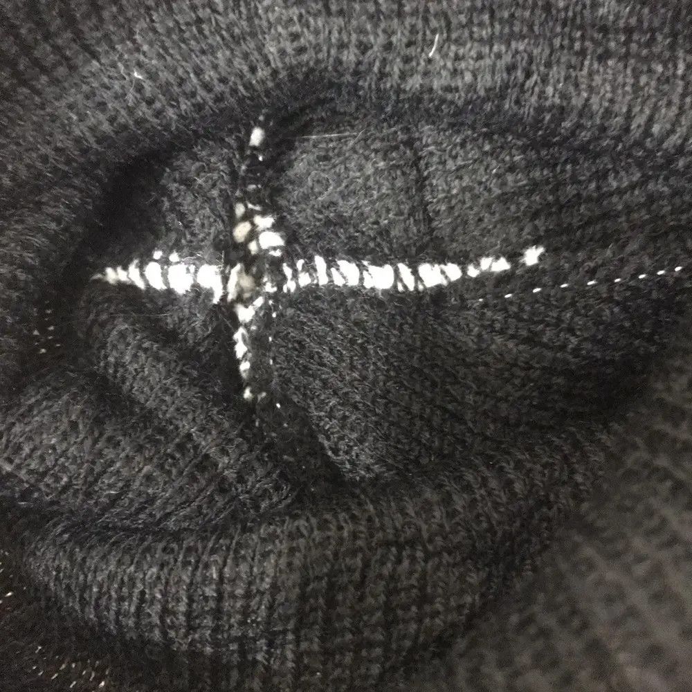 Japanese Brand × Vintage Japanese Brand Stripe Jail Beanie Hat Size ONE SIZE - 5 Thumbnail