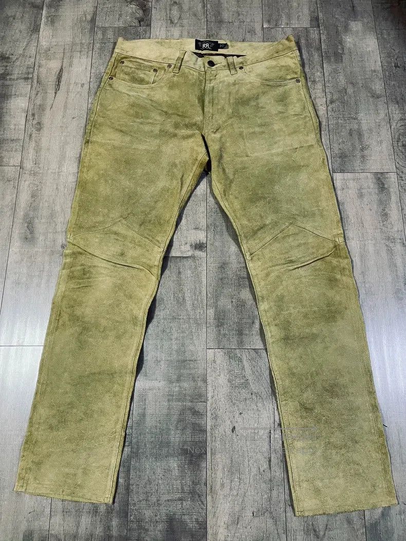 RRL Ralph Lauren RRL Ralph Lauren Limited edition and out of print leather Size US 33 - 1 Thumbnail