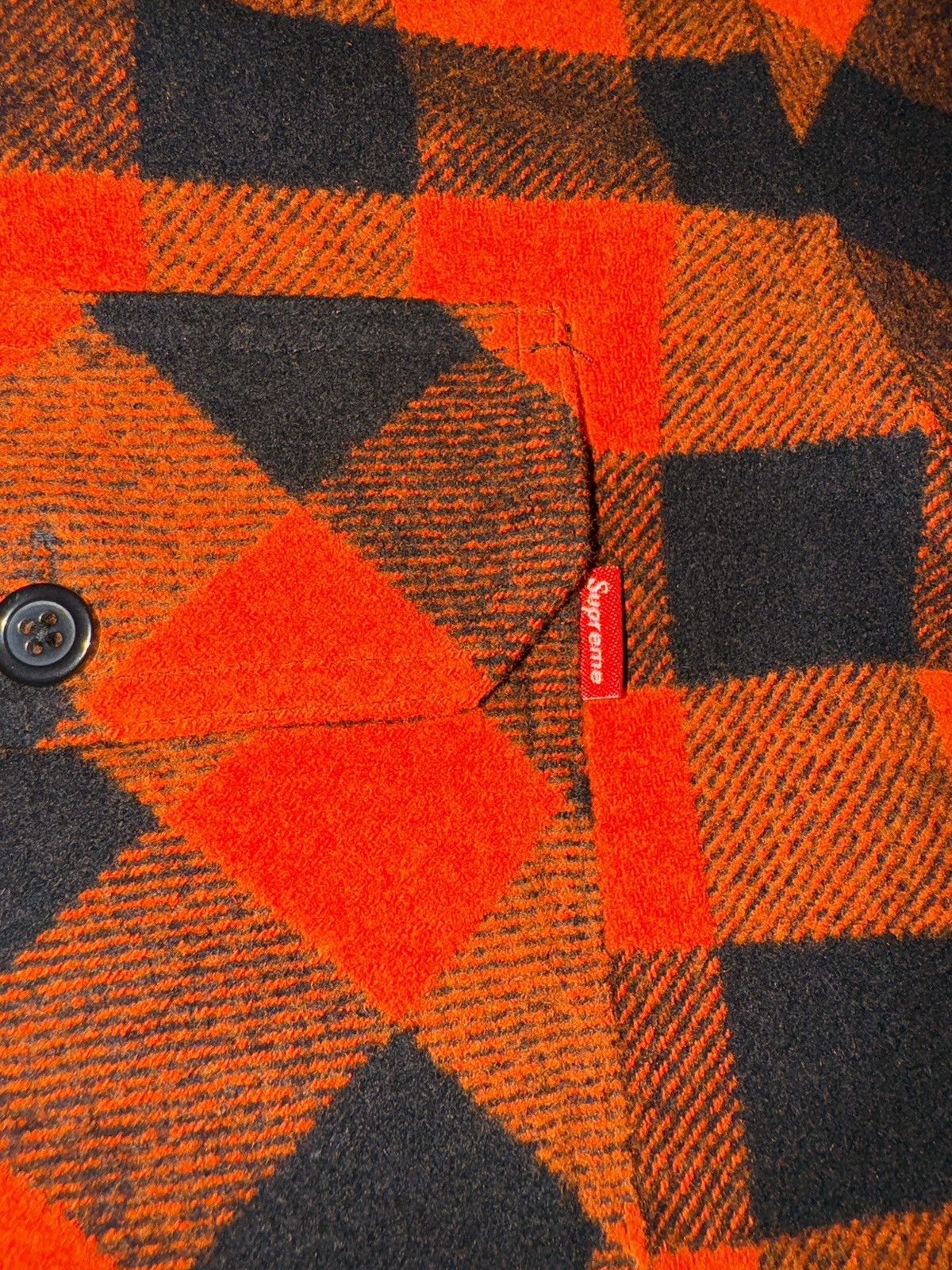 Supreme 1-800 Buffalo Plaid Shirt FW19 Size XL