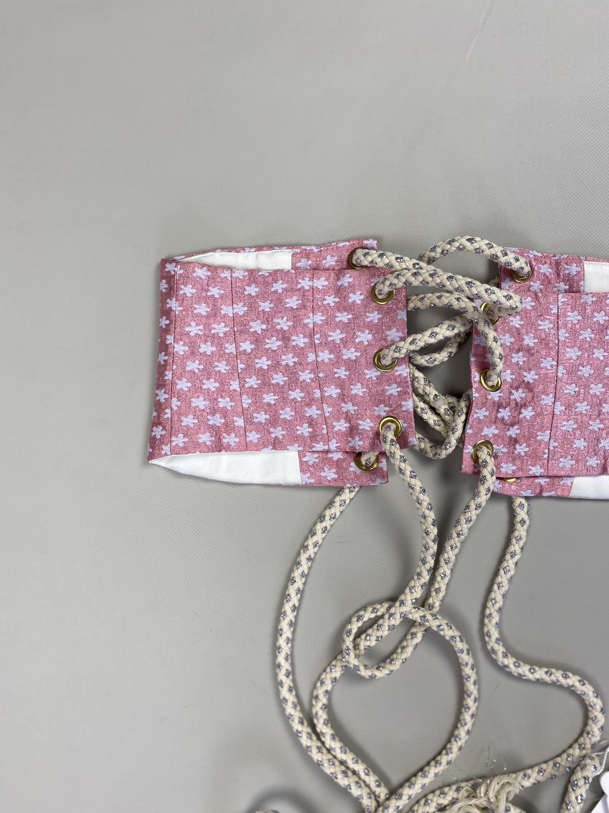 Designer × Natasha Zinko BNWT! Natasha Zinko brocade corset belt size US 0 / IT 38 Size ONE SIZE - 14 Thumbnail