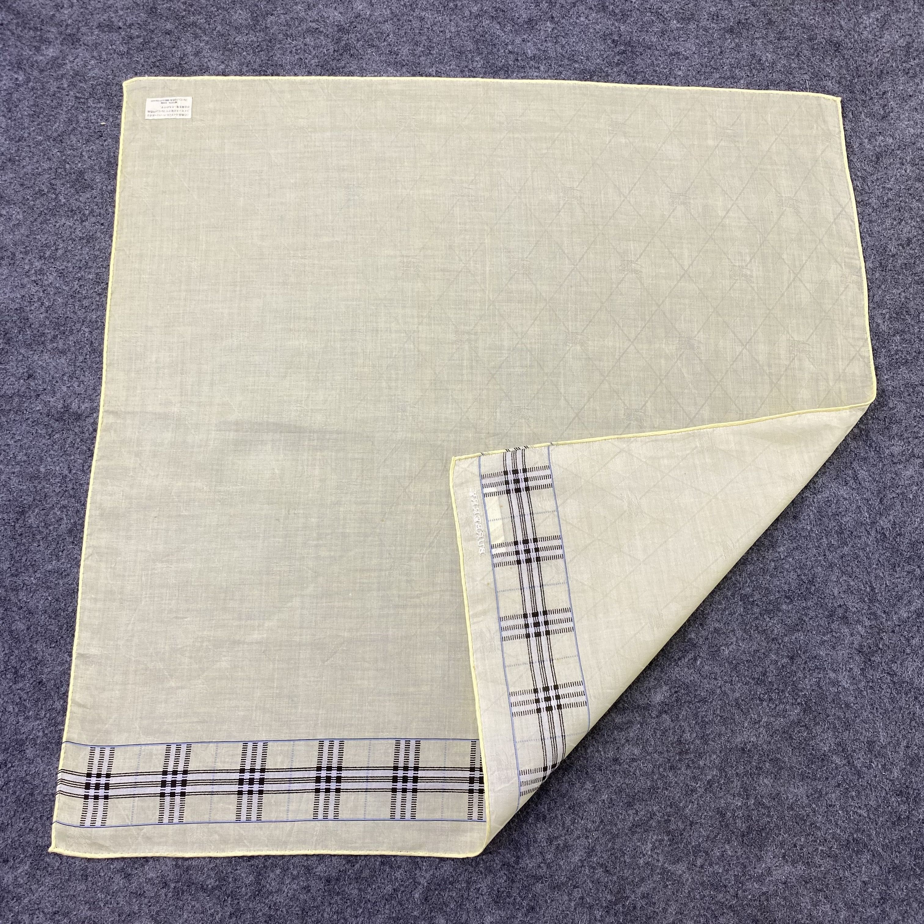 Burberry Burberry Handkerchief Neckerchief Bandana-B1644 Size ONE SIZE - 5 Thumbnail