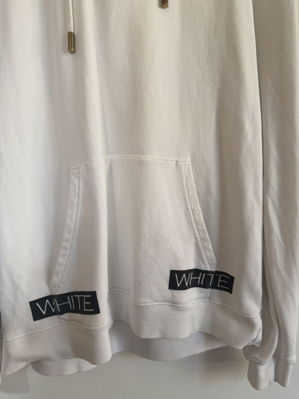 Off-White Off White “Blue Collar” Hoodie Size US L / EU 52-54 / 3 - 4 Thumbnail