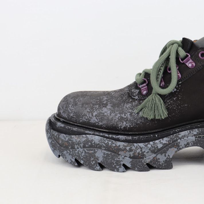 Off-White o1rshd1 Q:2 / Chuncky Sneakers Cow Nabuk in Black Grey Size US 8 / EU 41 - 6 Thumbnail