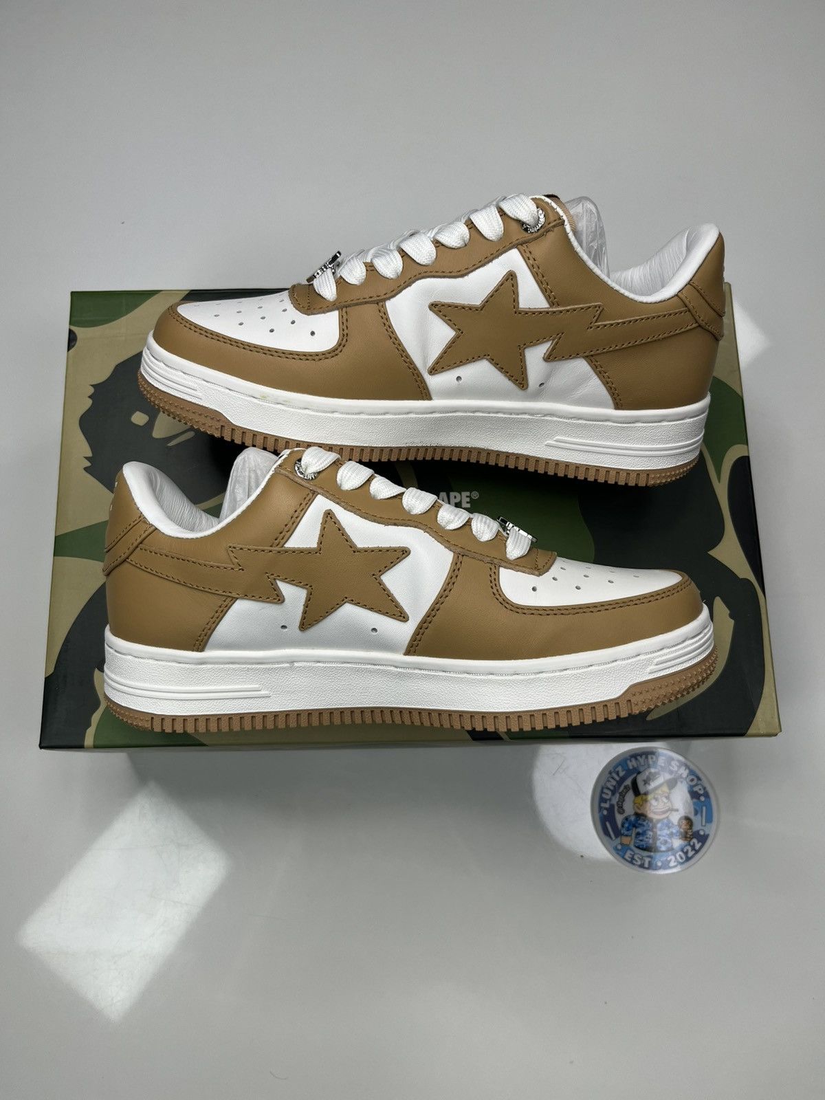Bape BAPE STA #4 M1 ‘Beige’ Size US 5 / EU 37 - 2 Thumbnail