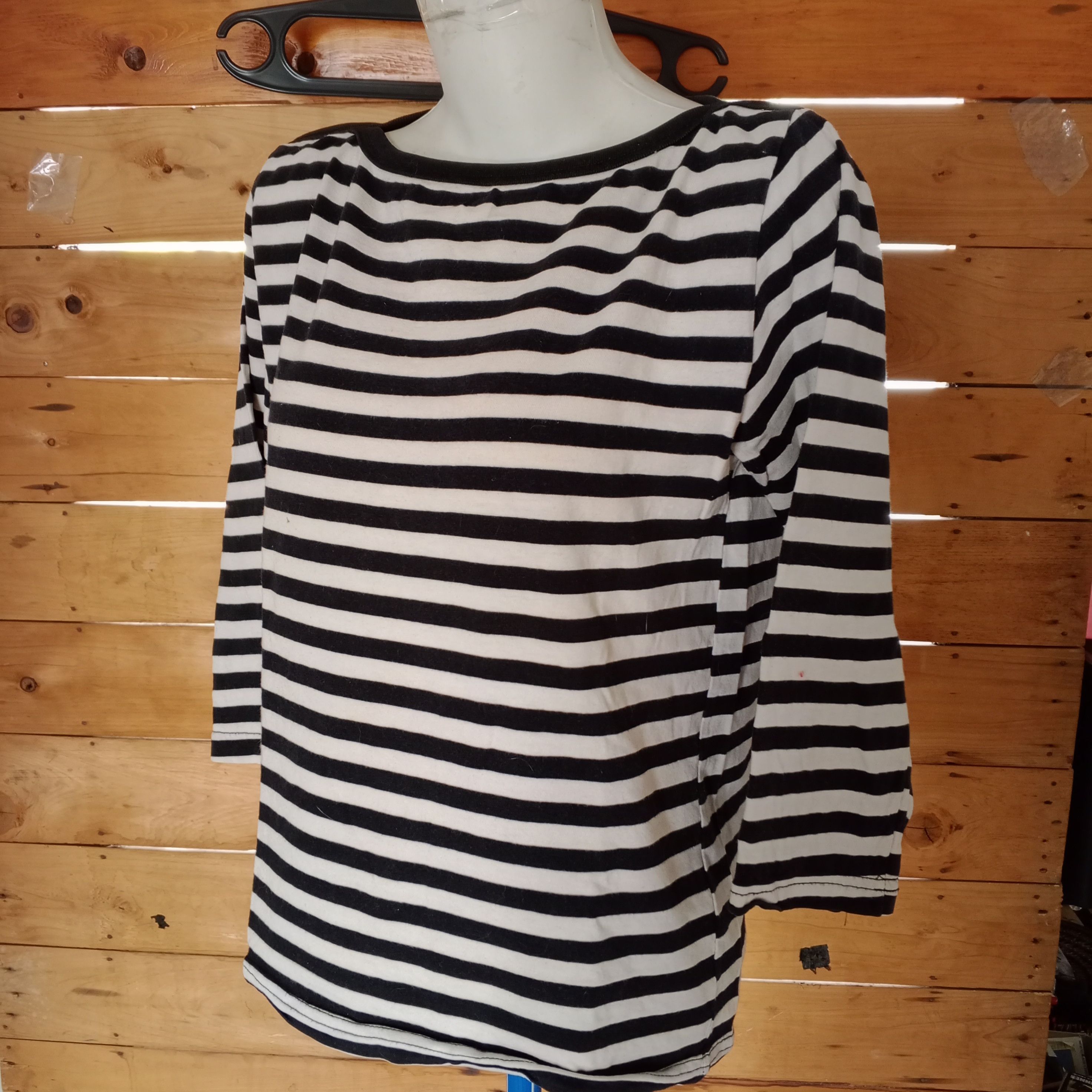 agnes b. Vintage Agnes B Stiped Black N White Size S / US 4 / IT 40 - 3 Thumbnail