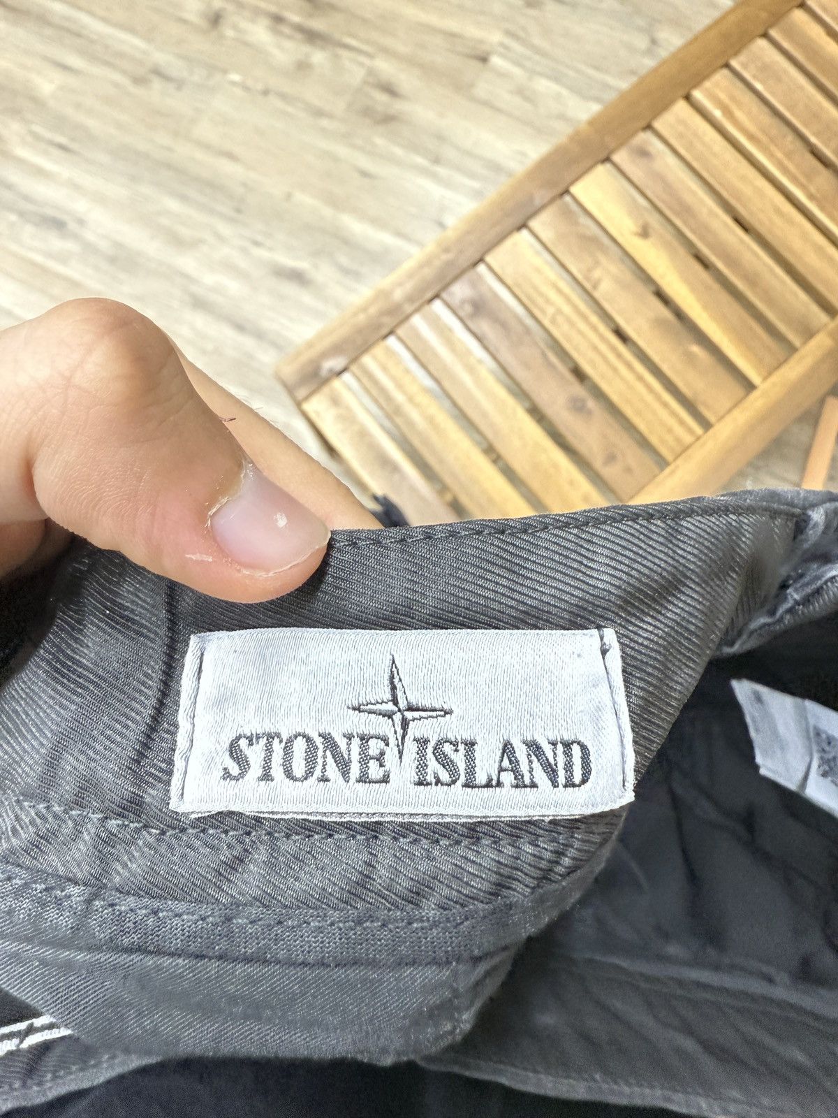 Stone Island Stone Island Black Cargo Jeans Size US 34 / EU 50 - 8 Thumbnail