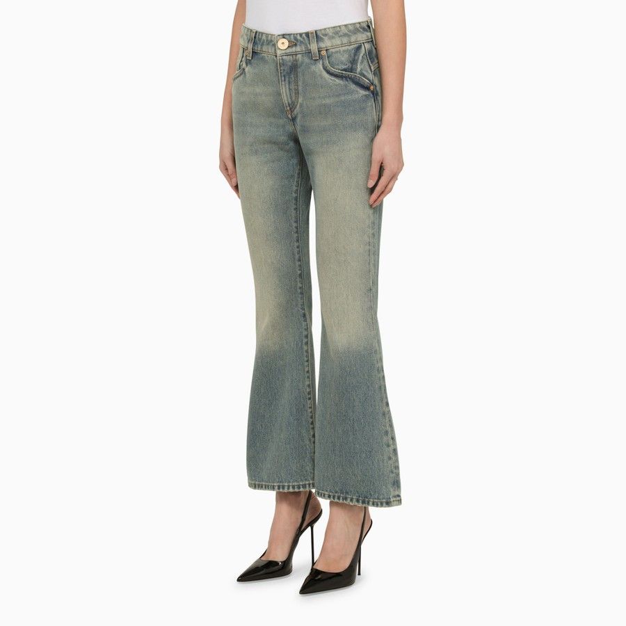 Balmain o1d2blof0824 Denim Jeans in Blue Size 26" / US 2 / IT 38 - 3 Thumbnail