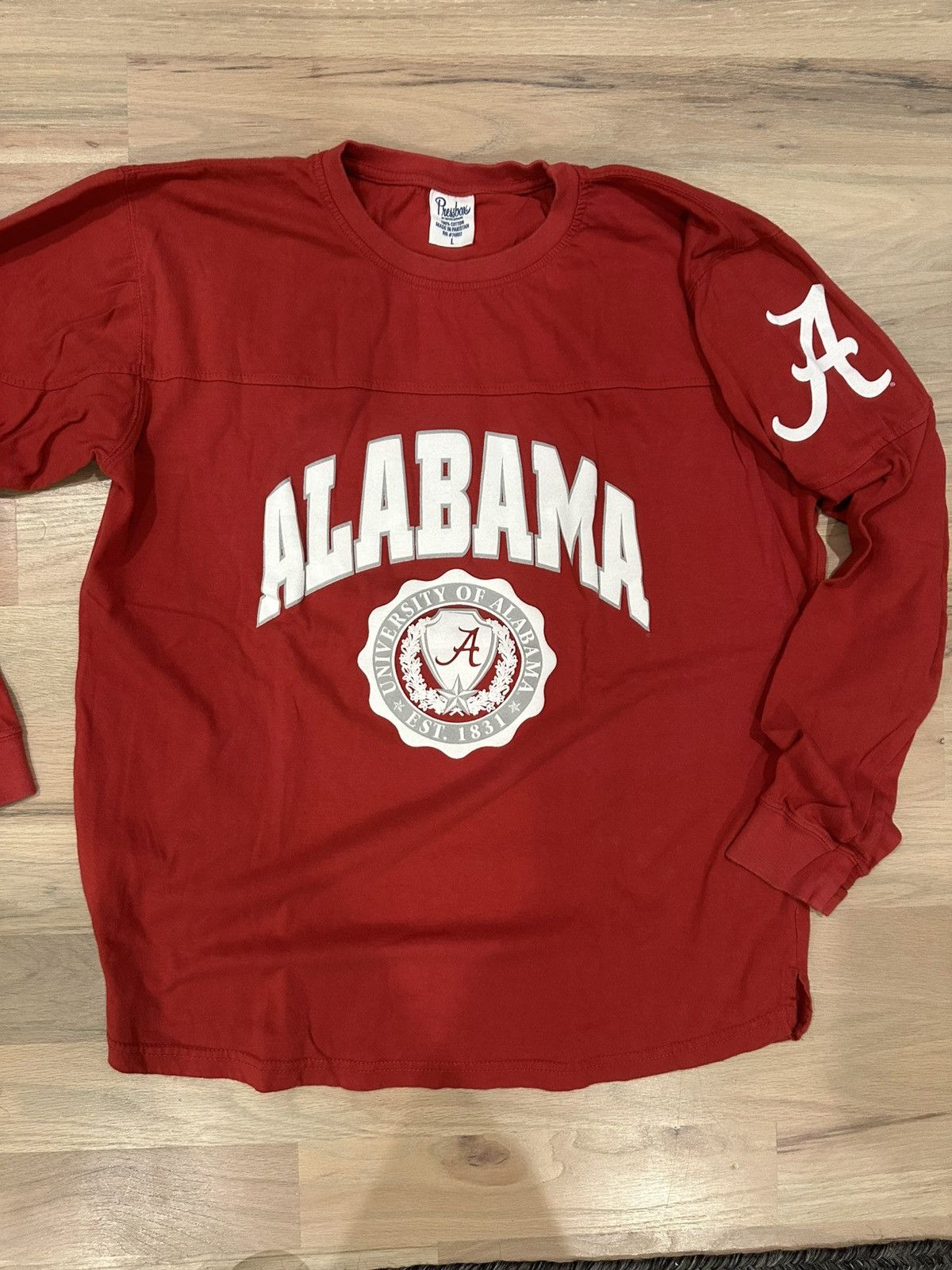 Vintage Vintage University of Alabama Pressbox Long Sleeve tee Large Size US L / EU 52-54 / 3 - 1 Thumbnail