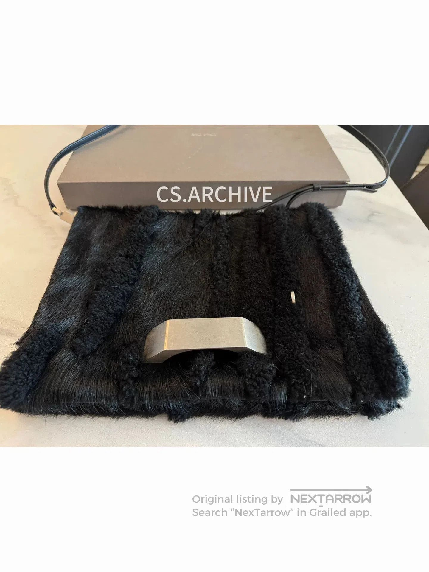 Rick Owens Rick Owens LCOMZISIZE BEVELED MESSENGER. Size ONE SIZE - 2 Thumbnail