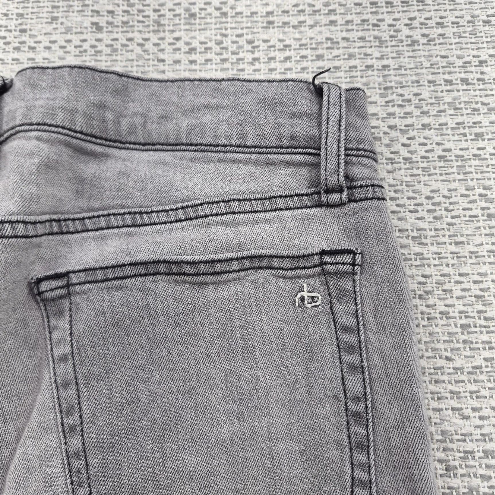 Rag & Bone rag & bone Fit 2 Jeans Mens 31x32 Gray Slim Straight Medium Wash Denim Pants Size US 31 - 5 Thumbnail