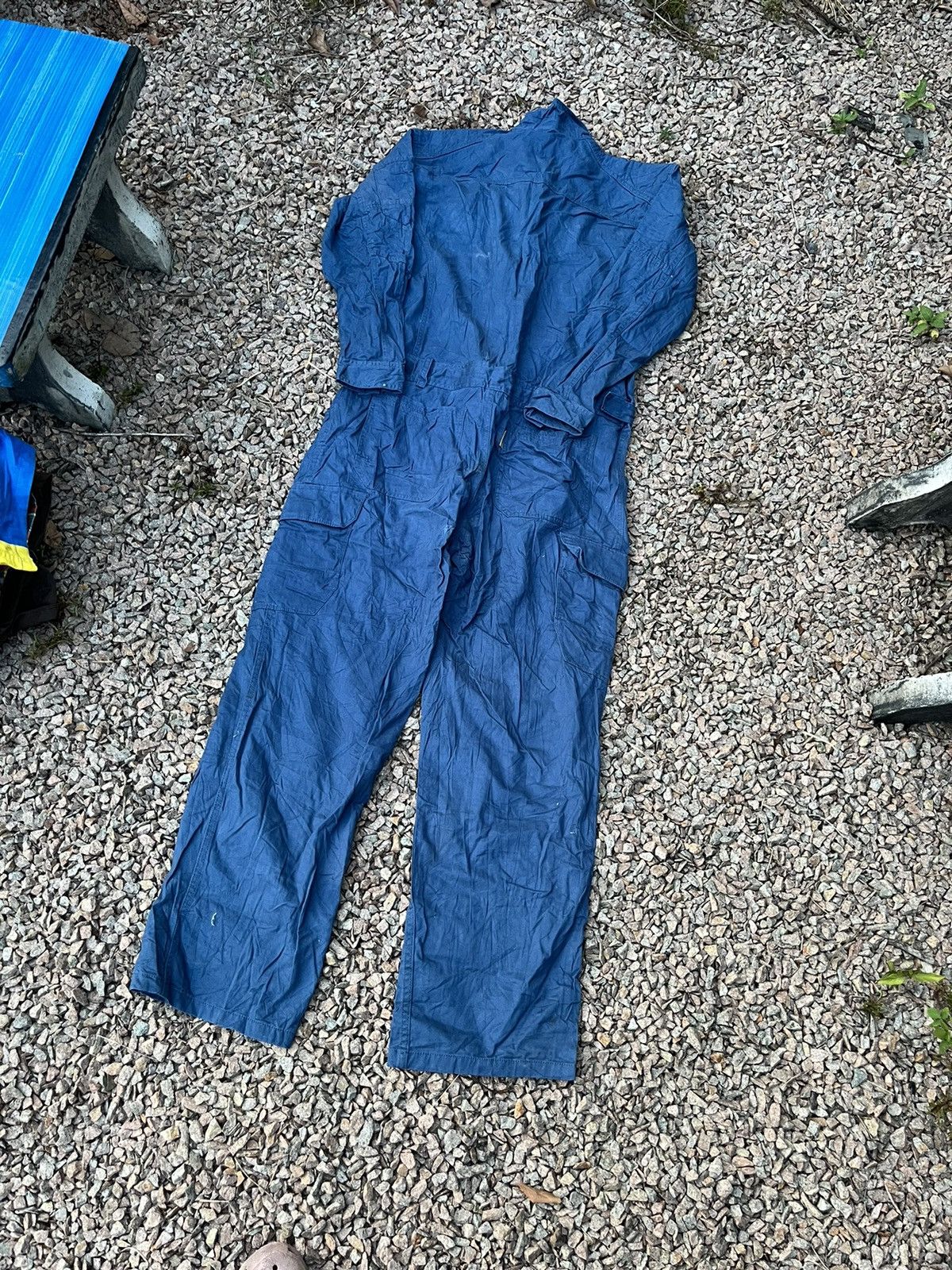 Universal Works Vintage JT-002 Overalls Dark Blue Workwear Size US XL / EU 56 / 4 - 6 Thumbnail