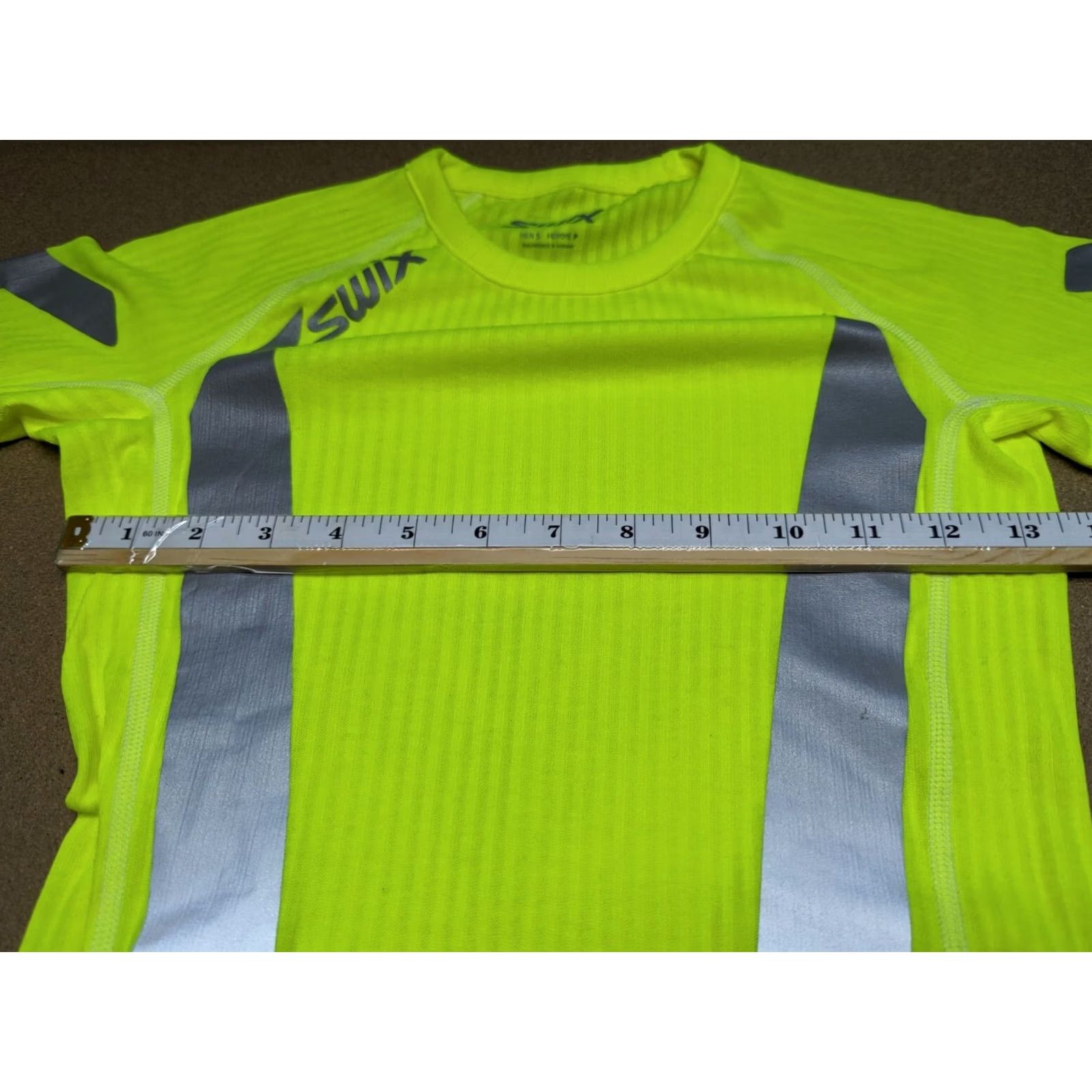Vintage Swix RaceX Base Layer Shirt Mens Small Short Sleeve Running Ski Sport Black Size US S / EU 44-46 / 1 - 4 Thumbnail