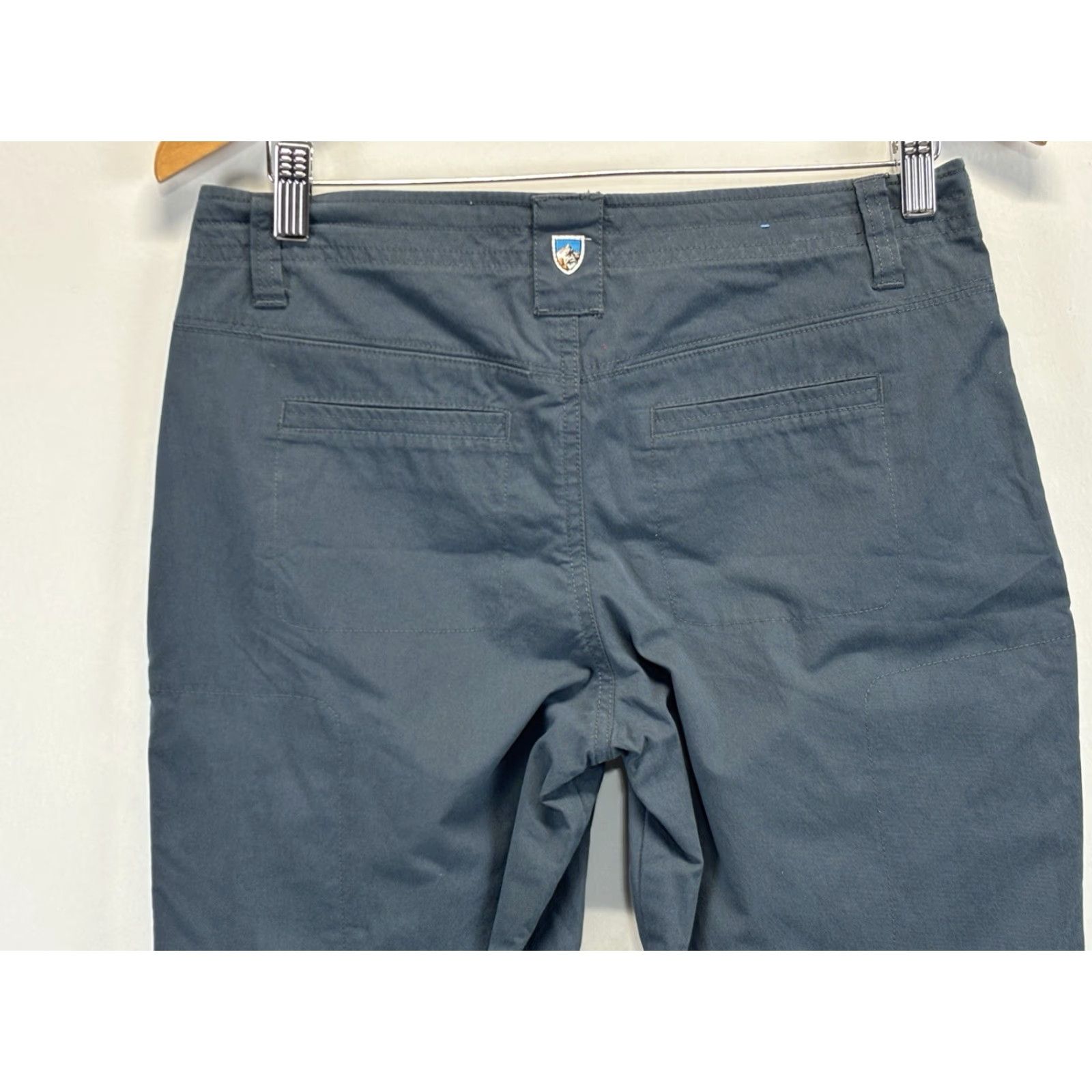 Vintage Kuhl Blue Spire Roll-Up Pants Womens Mid-Rise Casual Outdoors Hiking Size 8 Size 30" / US 8 / IT 44 - 4 Thumbnail