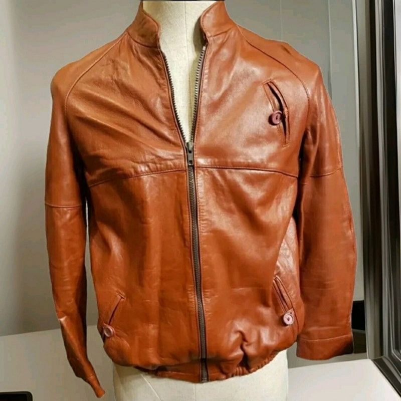 Other Unisex Real Leather Jacket size 38 Size US M / EU 48-50 / 2 - 1 Thumbnail