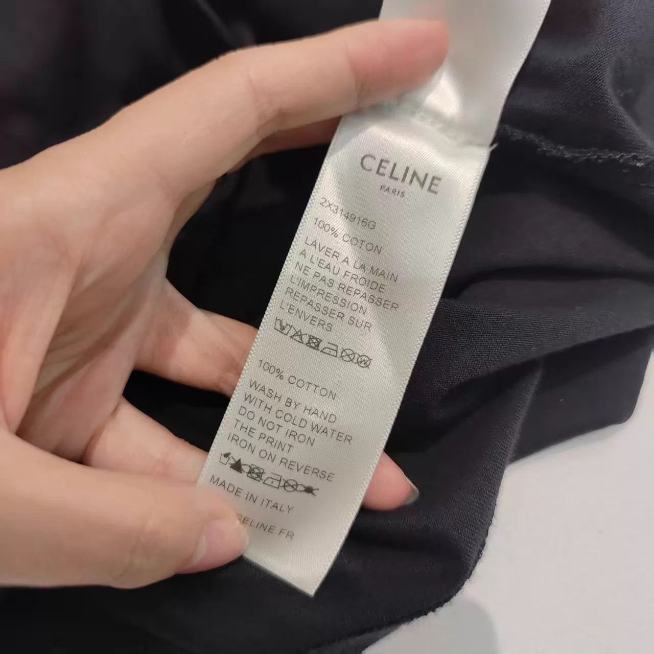 Celine Celine Logo Short Sleeve Tee XS Size XS / US 0-2 / IT 36-38 - 5 Thumbnail