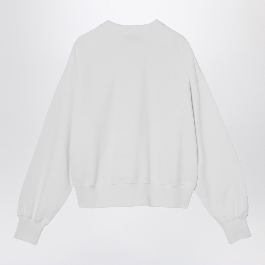 Gucci o1d2blof0824 Cotton Sweatshirt With Logo Print in White Size S / US 4 / IT 40 - 2 Thumbnail