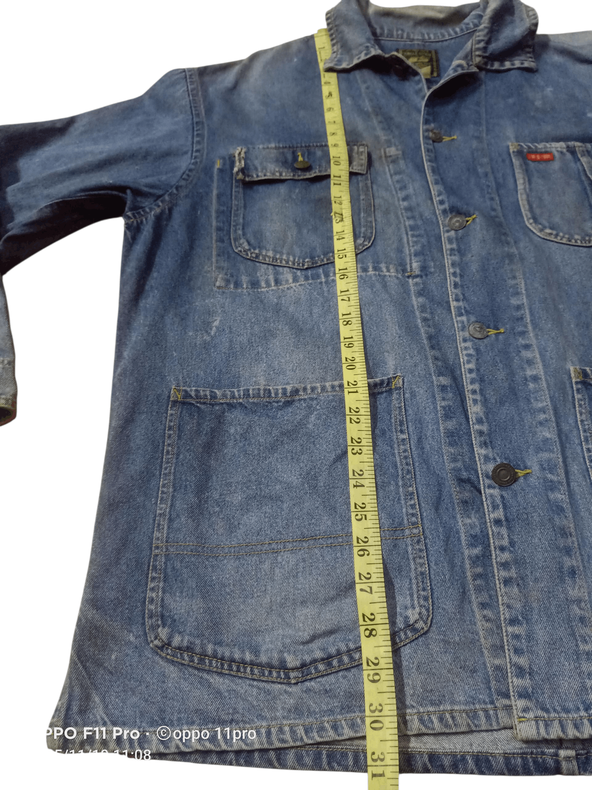 Japanese Brand 🌟Jungle Storm Chore Jacket Jeans Men 🌟 Size US XL / EU 56 / 4 - 12 Thumbnail