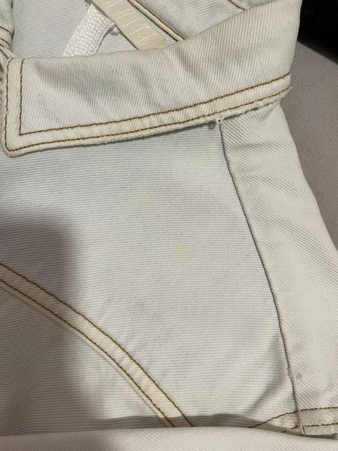 Off-White SS16 Eagle Embroidered Bleached Denim Overshirt Size US L / EU 52-54 / 3 - 5 Thumbnail