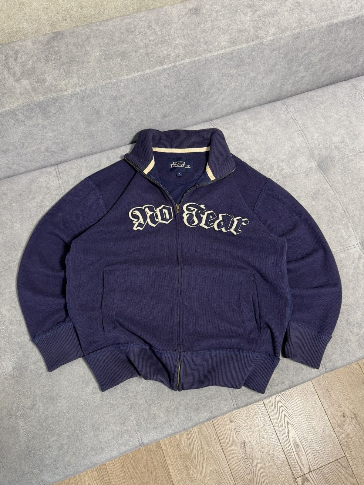 No Fear Vintage No Fear Zip Y2K Pullover Sweatshirt Size L Size US L / EU 52-54 / 3 - 1 Thumbnail