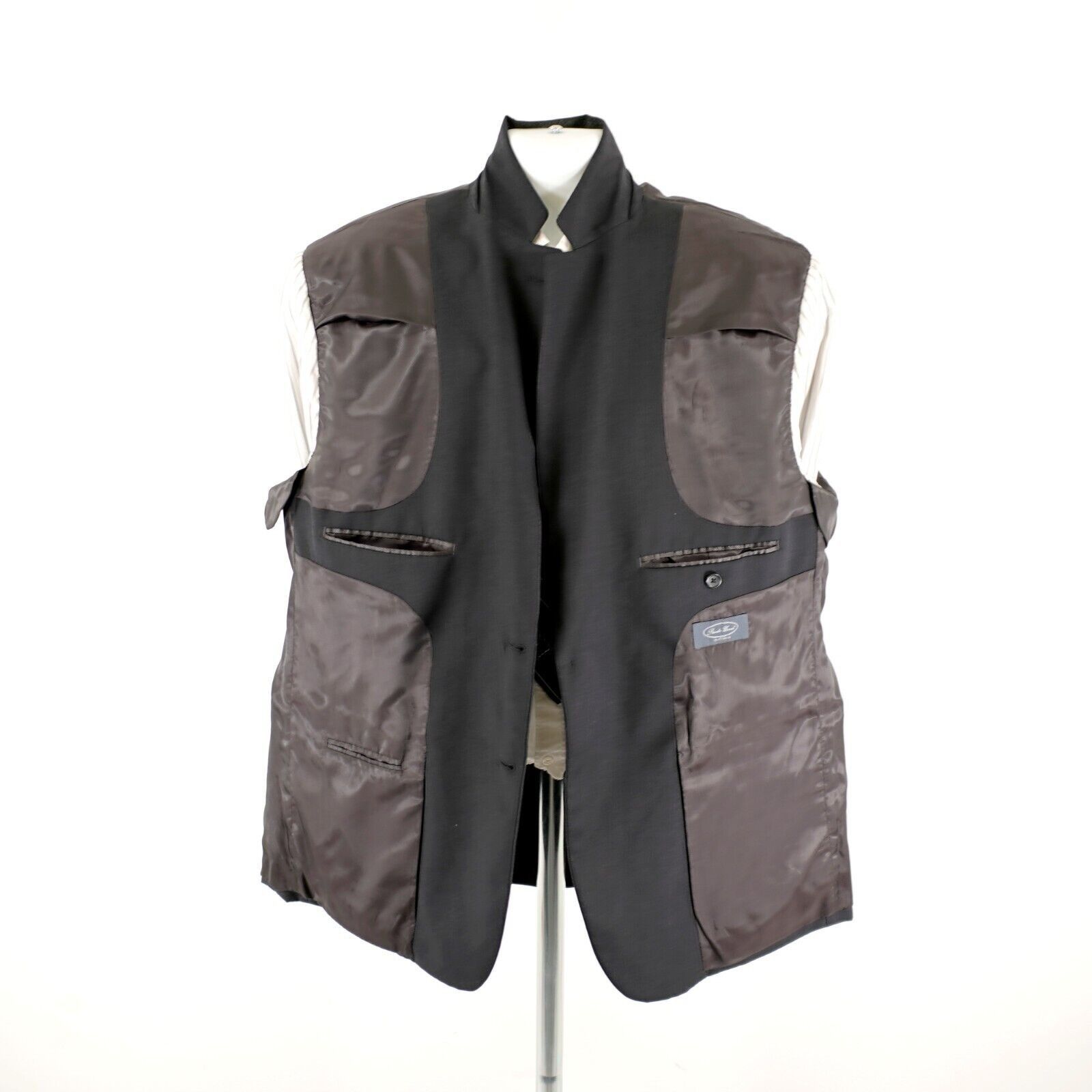 Pronto Uomo Pronto Uomo Platinum Wool Gray 2 Button Blazer 48R Or Slim F Size 48R - 10 Thumbnail