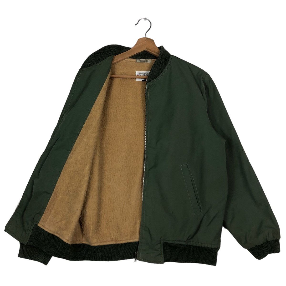 Japanese Brand 🔥Vintage Bomber Jacket Wiseman Military Design Issey Miyake Size US XL / EU 56 / 4 - 8 Thumbnail