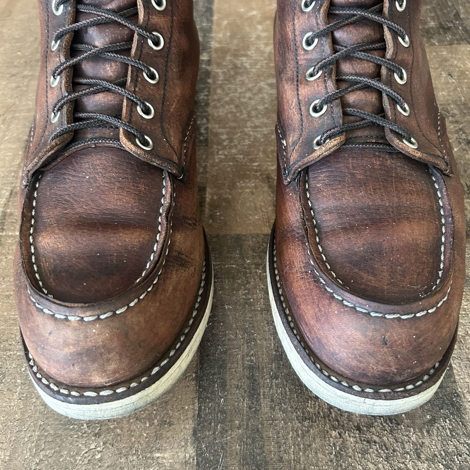 Red Wing Red Wing Heritage 8138 Briar Slick Moc Toe Boots Mens 11.5 D Size US 11.5 / EU 44-45 - 10 Thumbnail