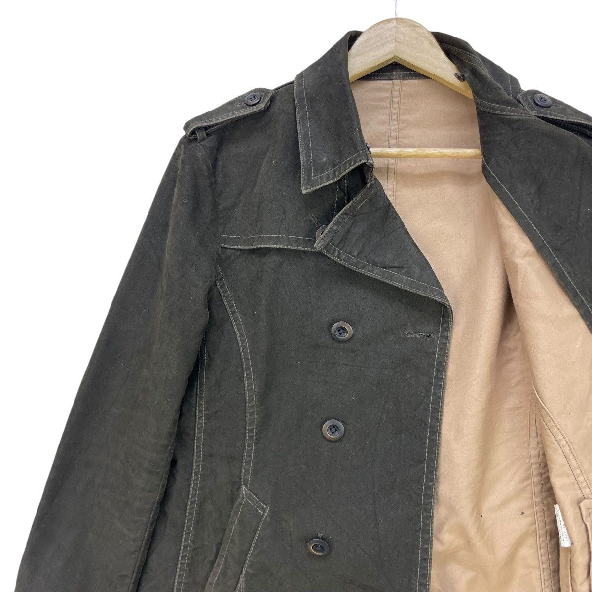 Issey Miyake × Japanese Brand × Tete Homme 💥Japanese Brand Tete Homme Double Breast Jacket Size US M / EU 48-50 / 2 - 5 Thumbnail