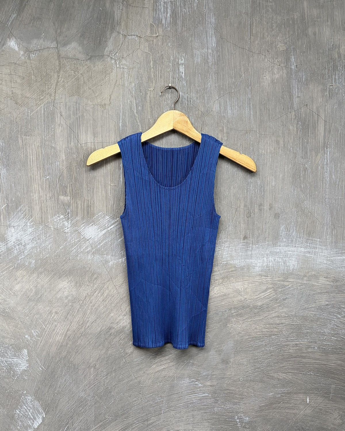 Issey Miyake Issey Miyake Pleats Please Blue Women Tanktop Size S / US 4 / IT 40 - 3 Thumbnail