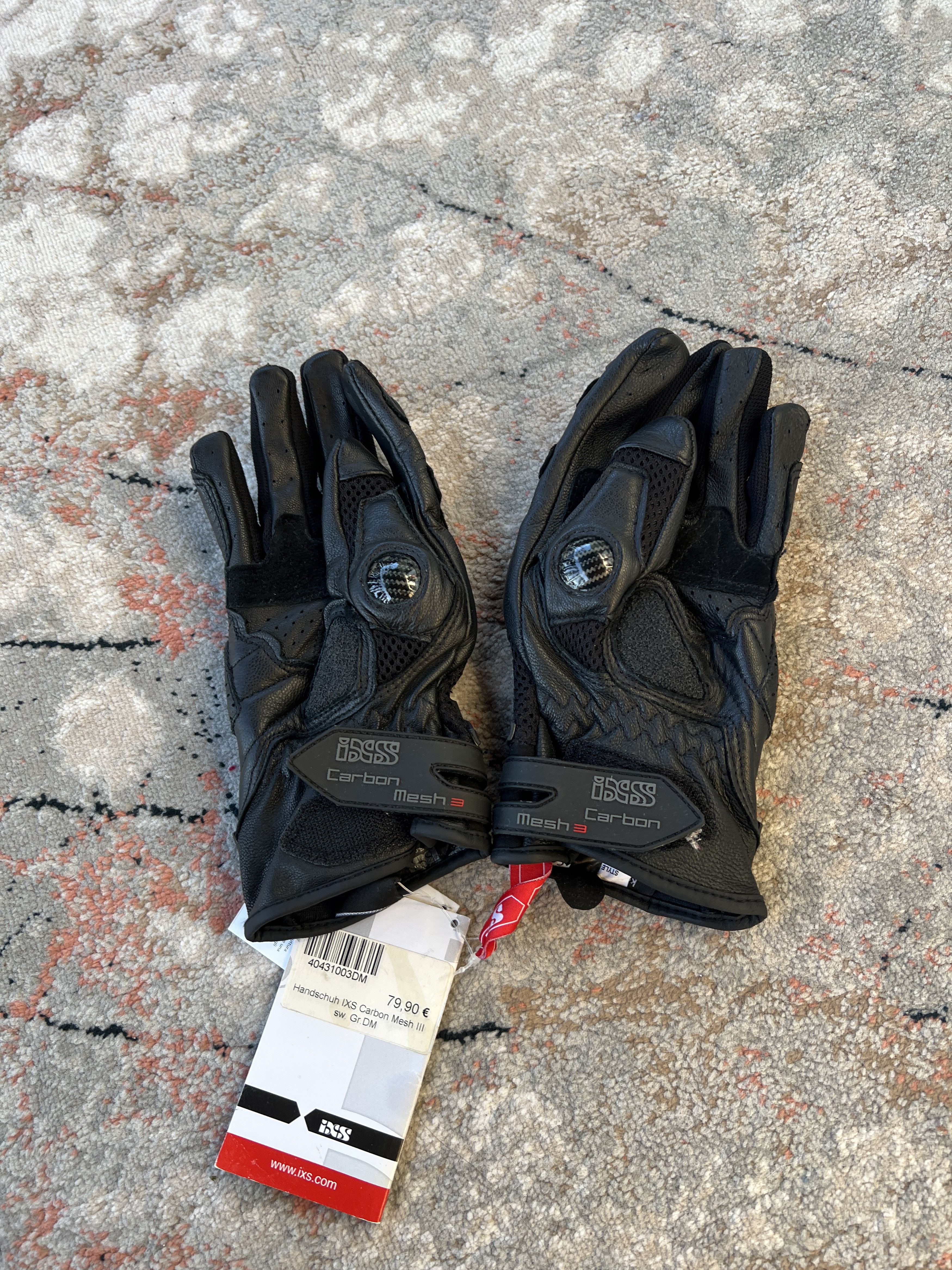 Other IXS Carbon Mesh 3 Gloves Size ONE SIZE - 2 Thumbnail