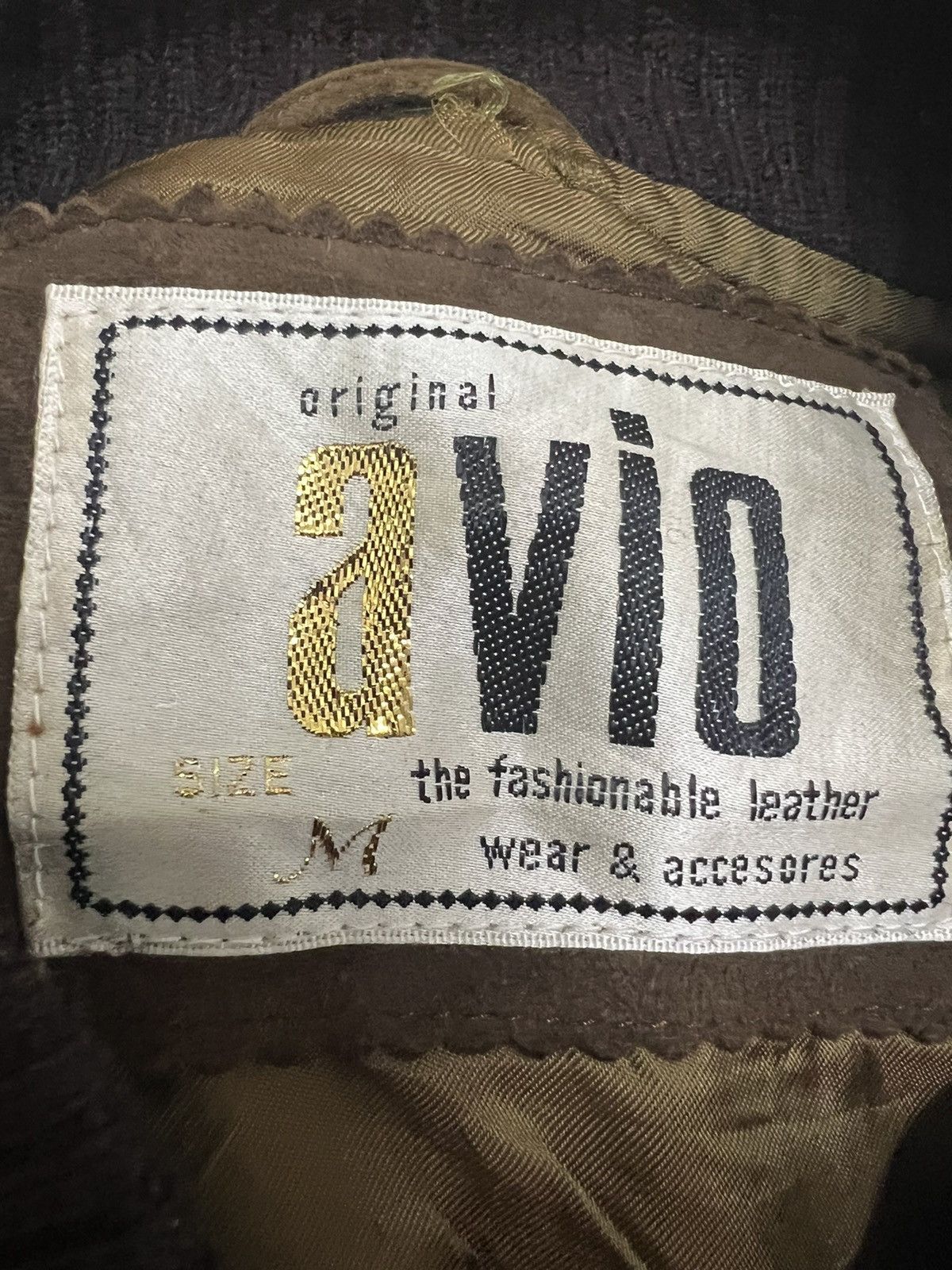 Leather JACKET AVIO x GOAT LEATHER Size US M / EU 48-50 / 2 - 3 Thumbnail