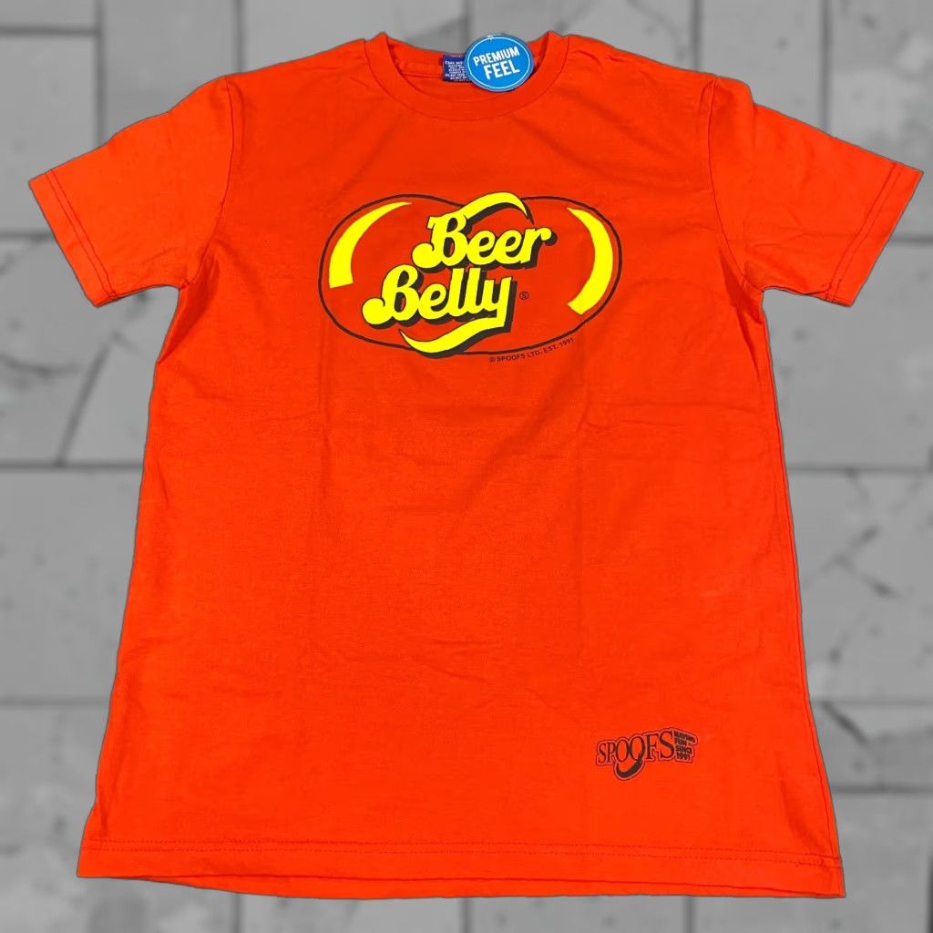 Vintage VINTAGE Jelly Beer Belly T-shirt M Red Spoof USA T-Shirt Unisex Adults Short Sleeve Crew Neck Cotton Mens Women Size US M / EU 48-50 / 2 - 1 Thumbnail