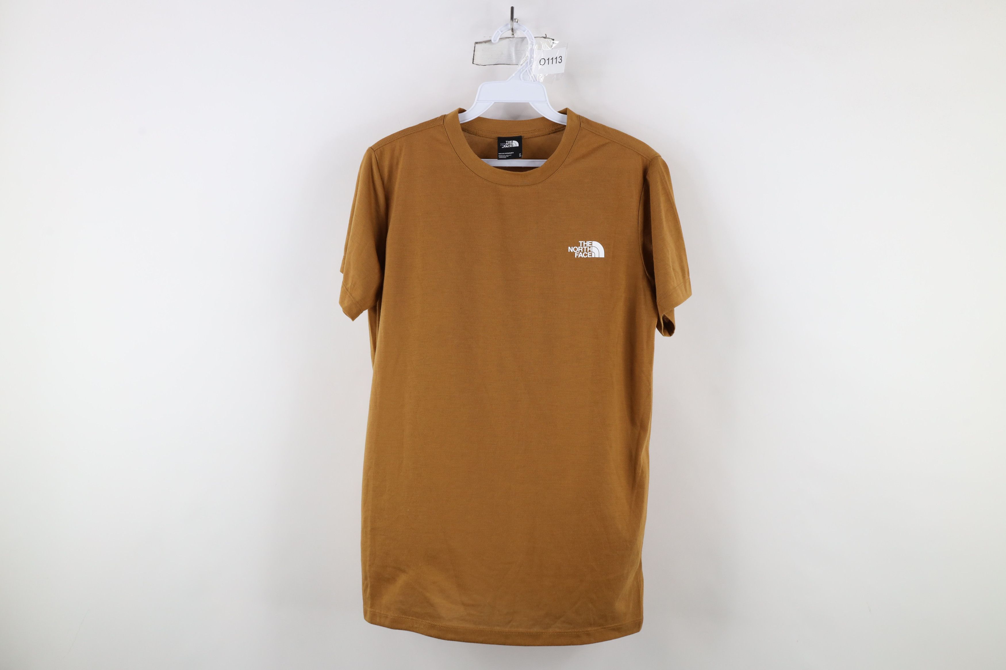 The North Face × Vintage The North Face Knit Short Sleeve T-Shirt Brown Polyester Size US M / EU 48-50 / 2 - 1 Thumbnail