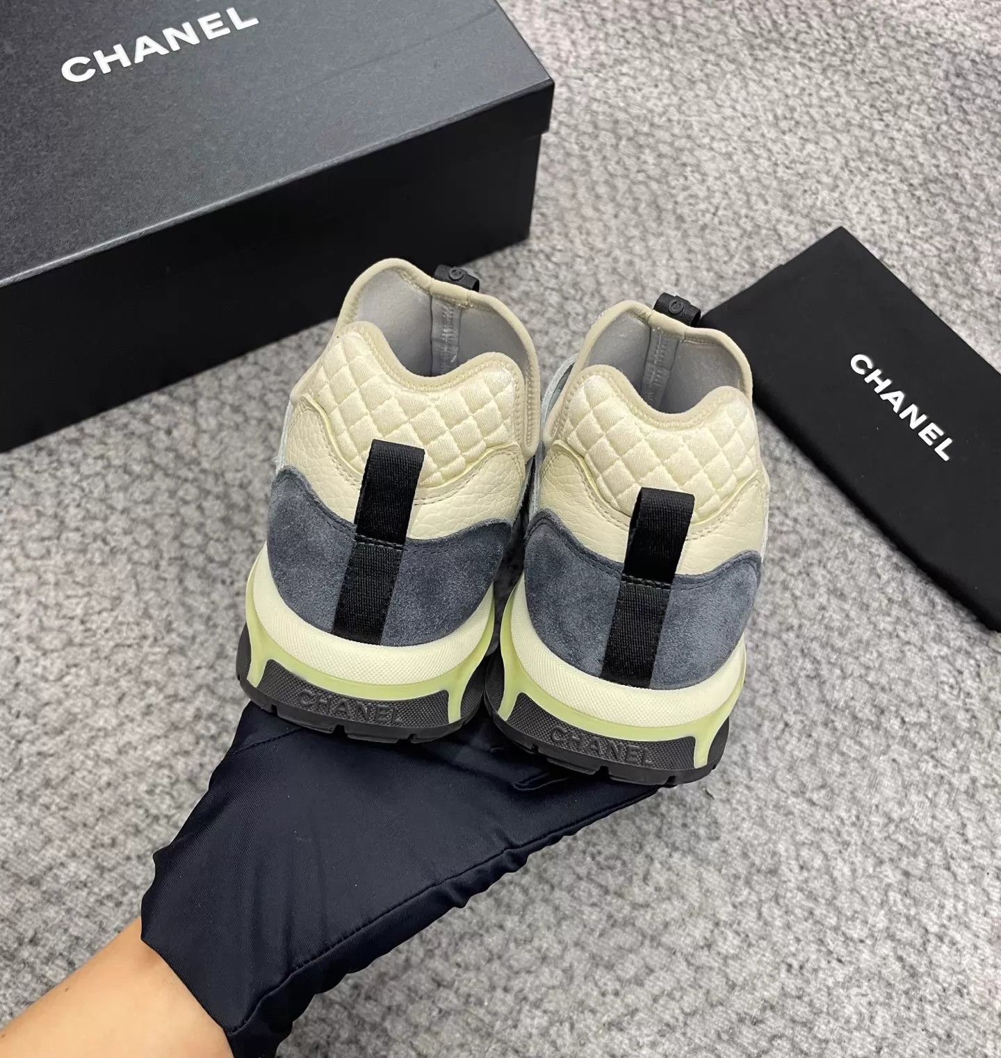 Chanel Chanel Color Blocked Sneakers 42 Clean Fresh Stylish Size US 9 / EU 42 - 6 Thumbnail