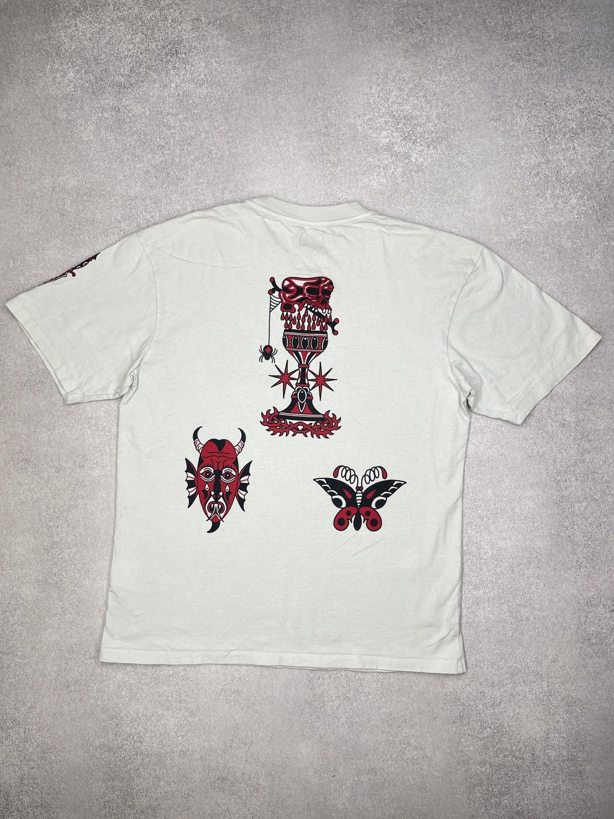 Edwin × Japanese Brand Mens Edwin Teide Flash T Shirt Japanese Style White Size US L / EU 52-54 / 3 - 7 Thumbnail