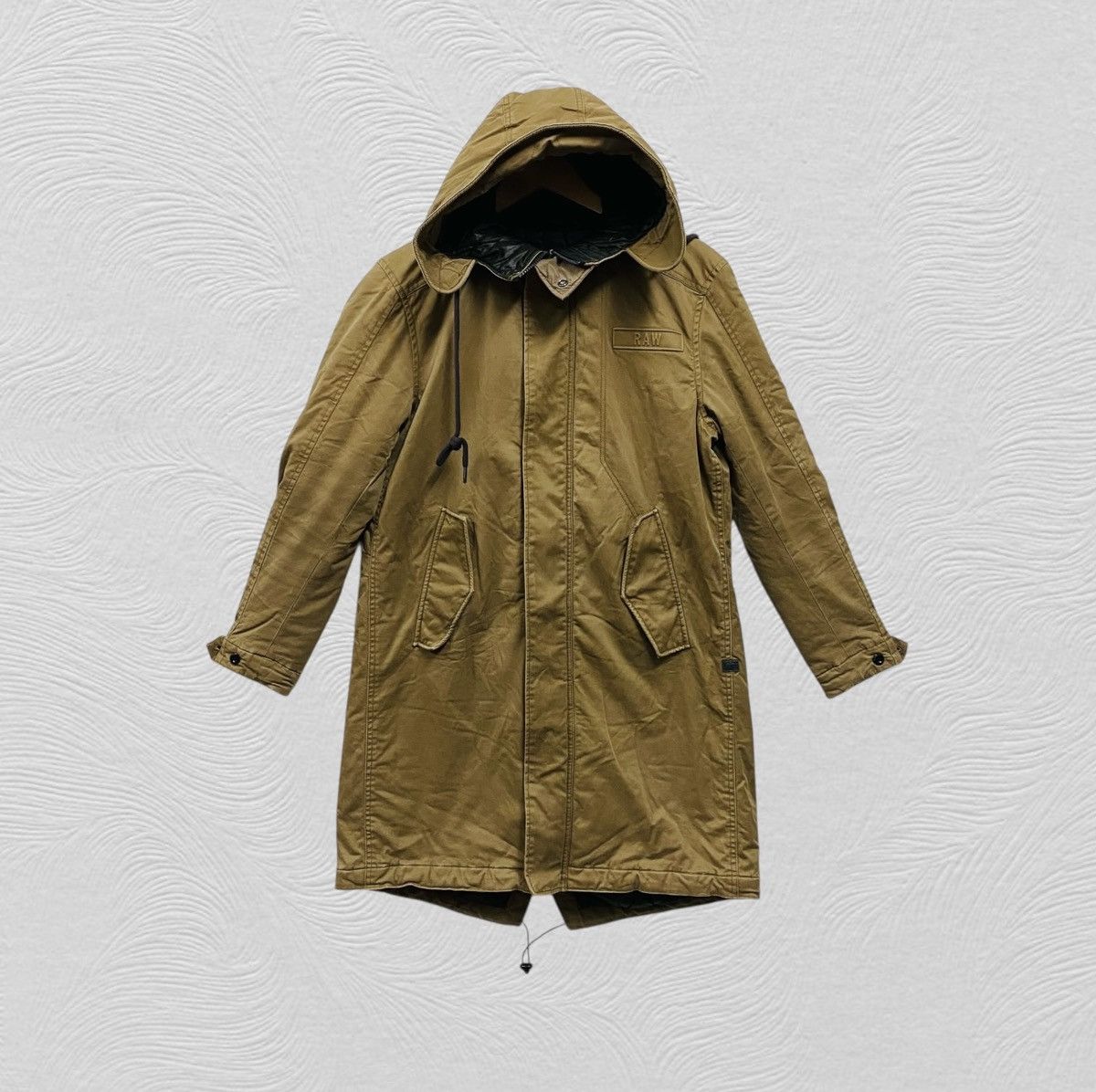 G-Star Gstar raw hoodie parka long jacket Size US M / EU 48-50 / 2 - 1 Thumbnail